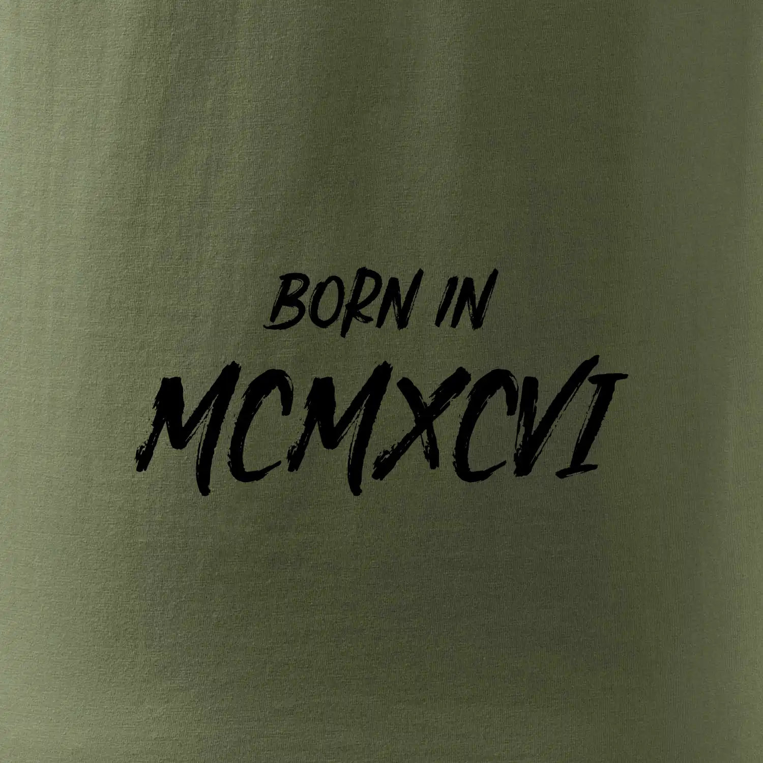 Born in - Římské číslo 1996