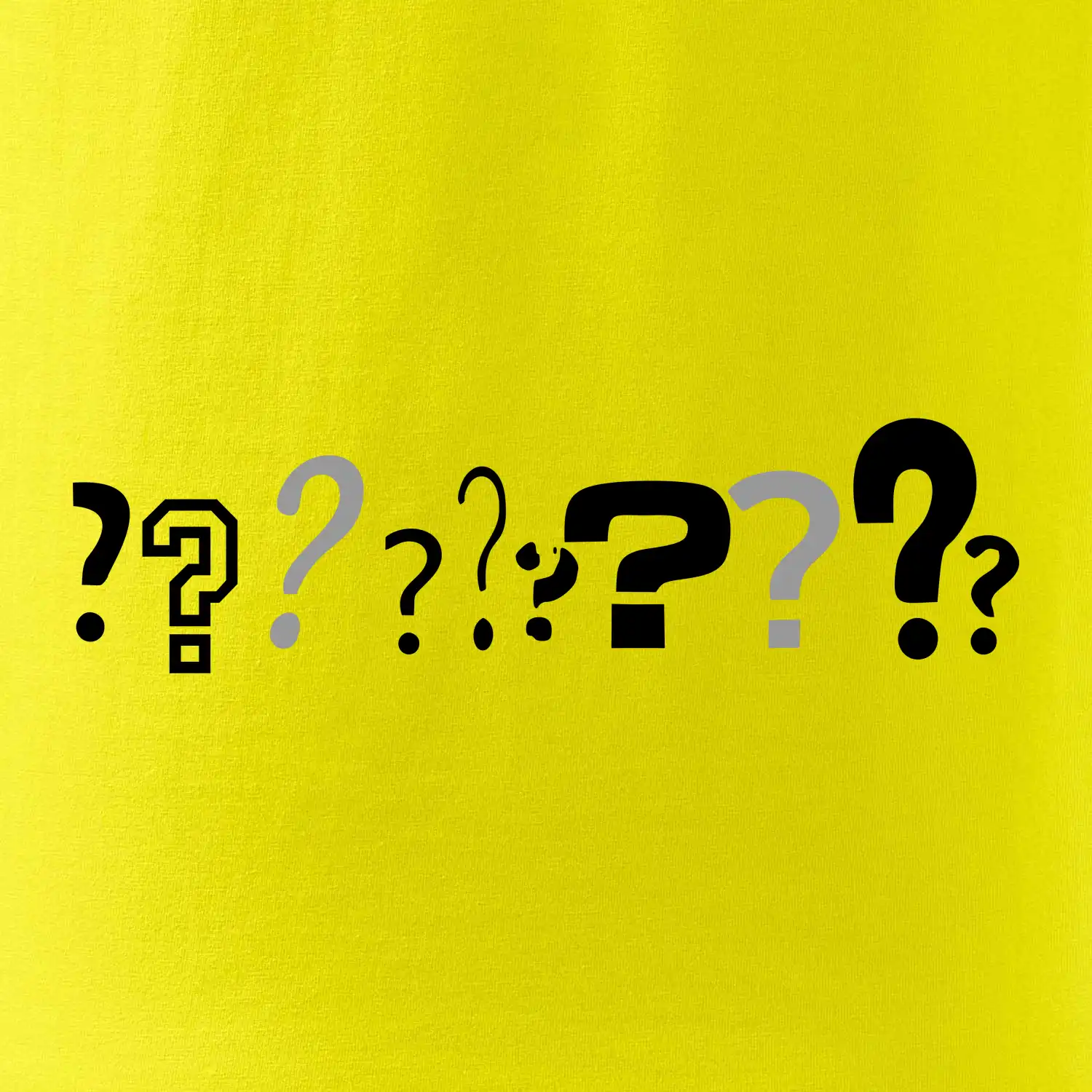 Otazníky ???? když prostě nevíš