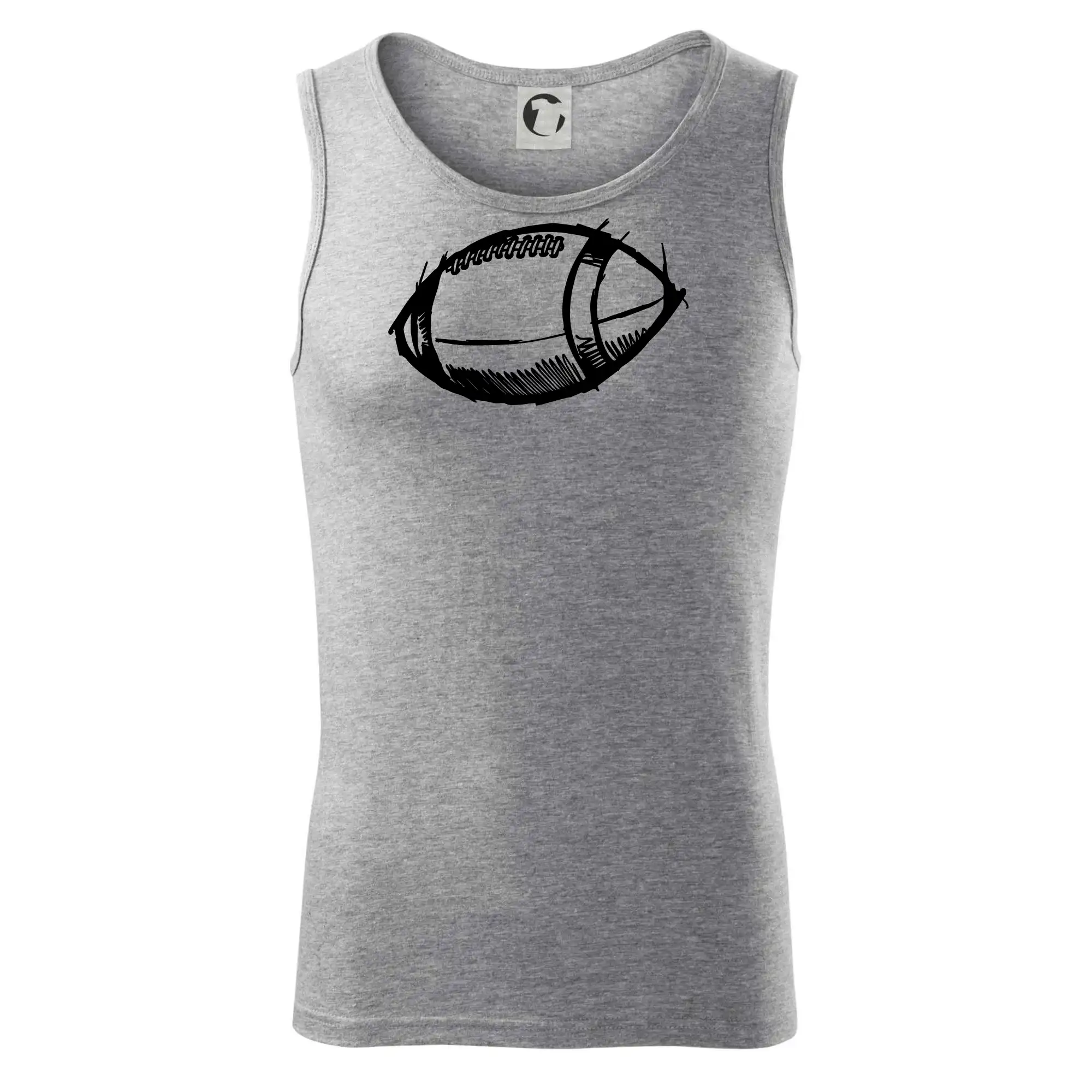 Americký fotbal míč skica