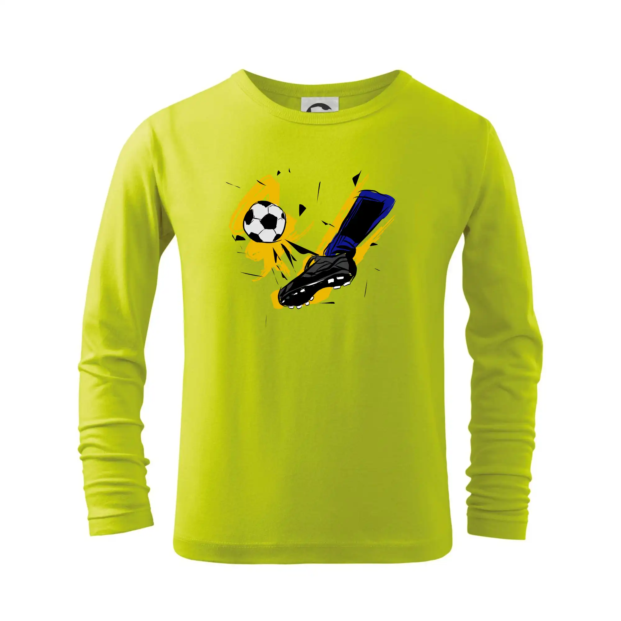 Tričká pre futbalistov - Kopačka s loptou - Tričko detské Long Sleeve