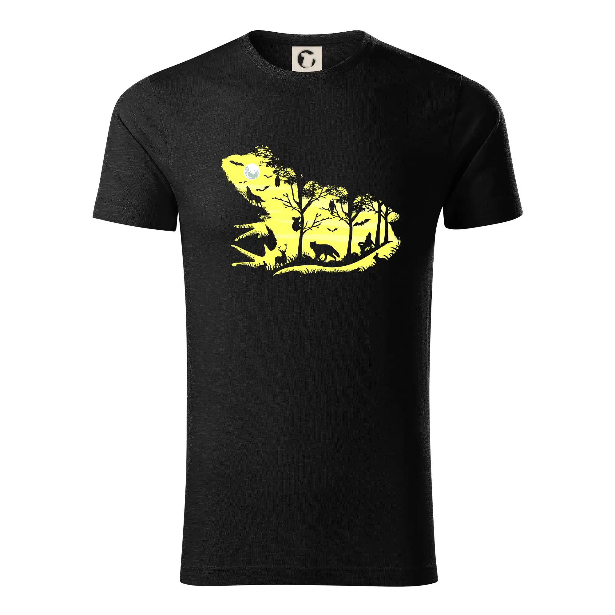 Trička pre cestovateľov - Froggy Night - Tričko z organickej bavlny