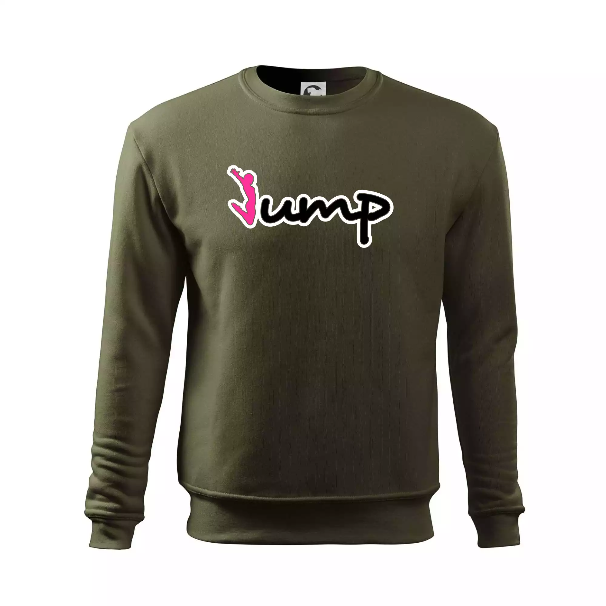 Jump - nápis a panáček