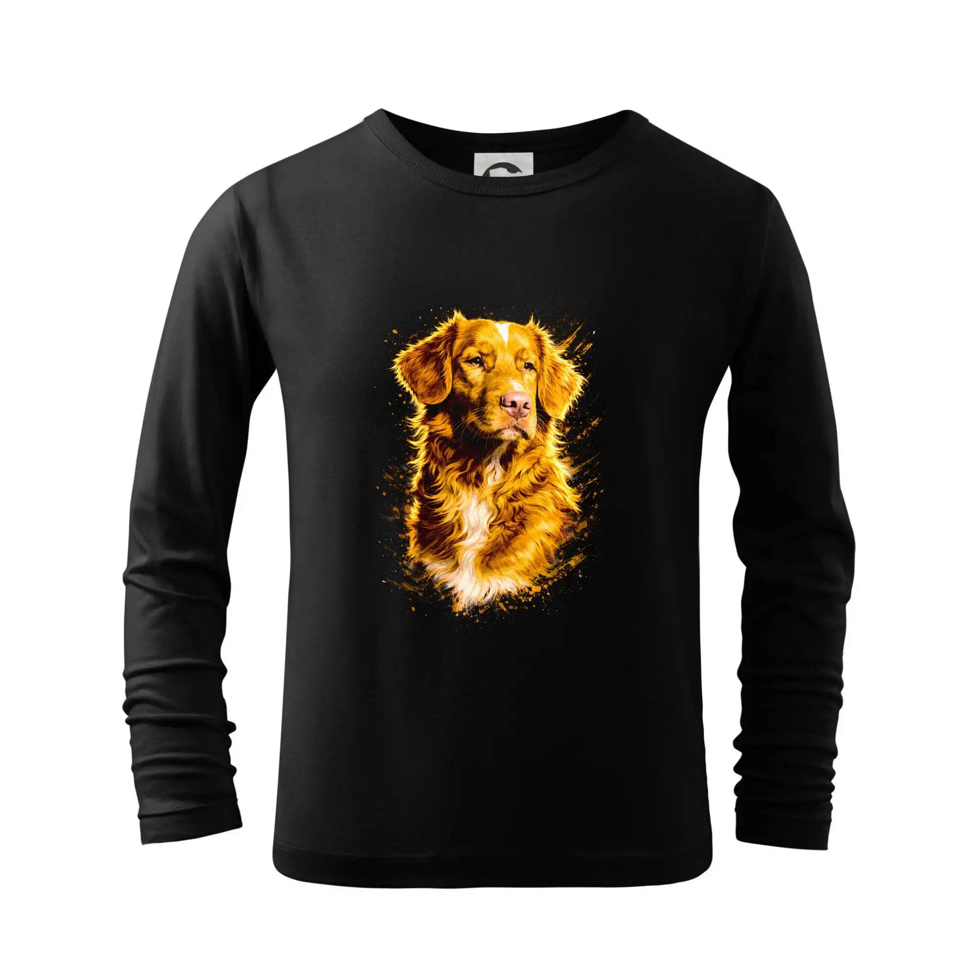 Ostatné psie plemená - Obrázok poltón Kanadský retriever (Nova Scotia Duck Tolling Retriever) - Tričko detské Long Sleeve