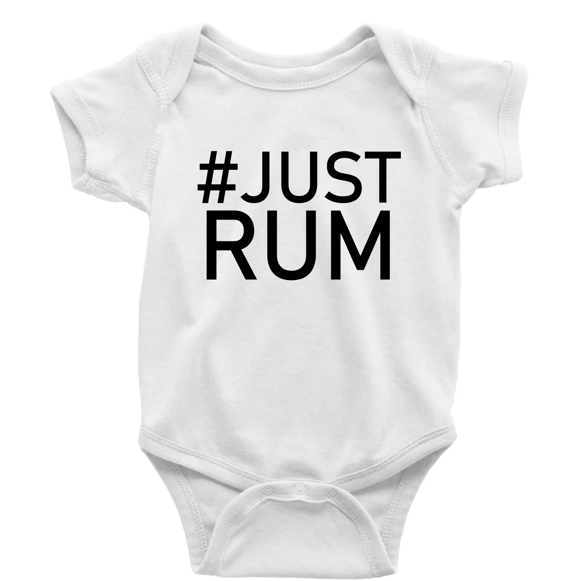 Just rum - Body dojčenské s krátkym rukávom