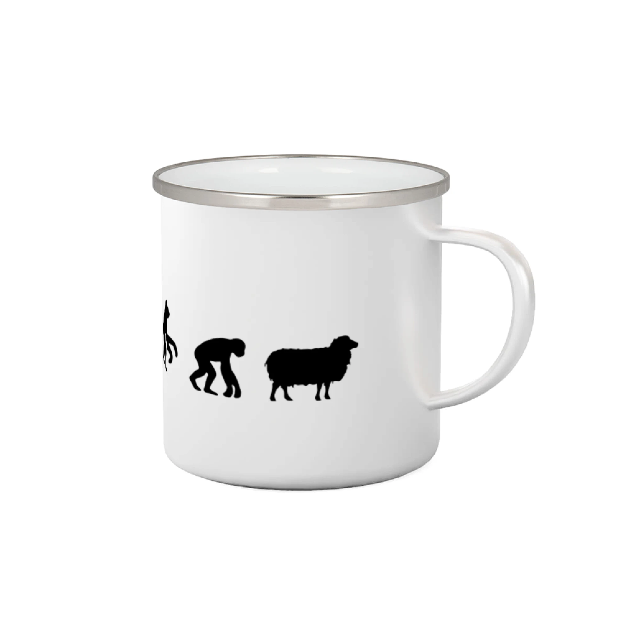 Tričká s potlačou evolúcia - Evolúcia ovce - Plecháčik