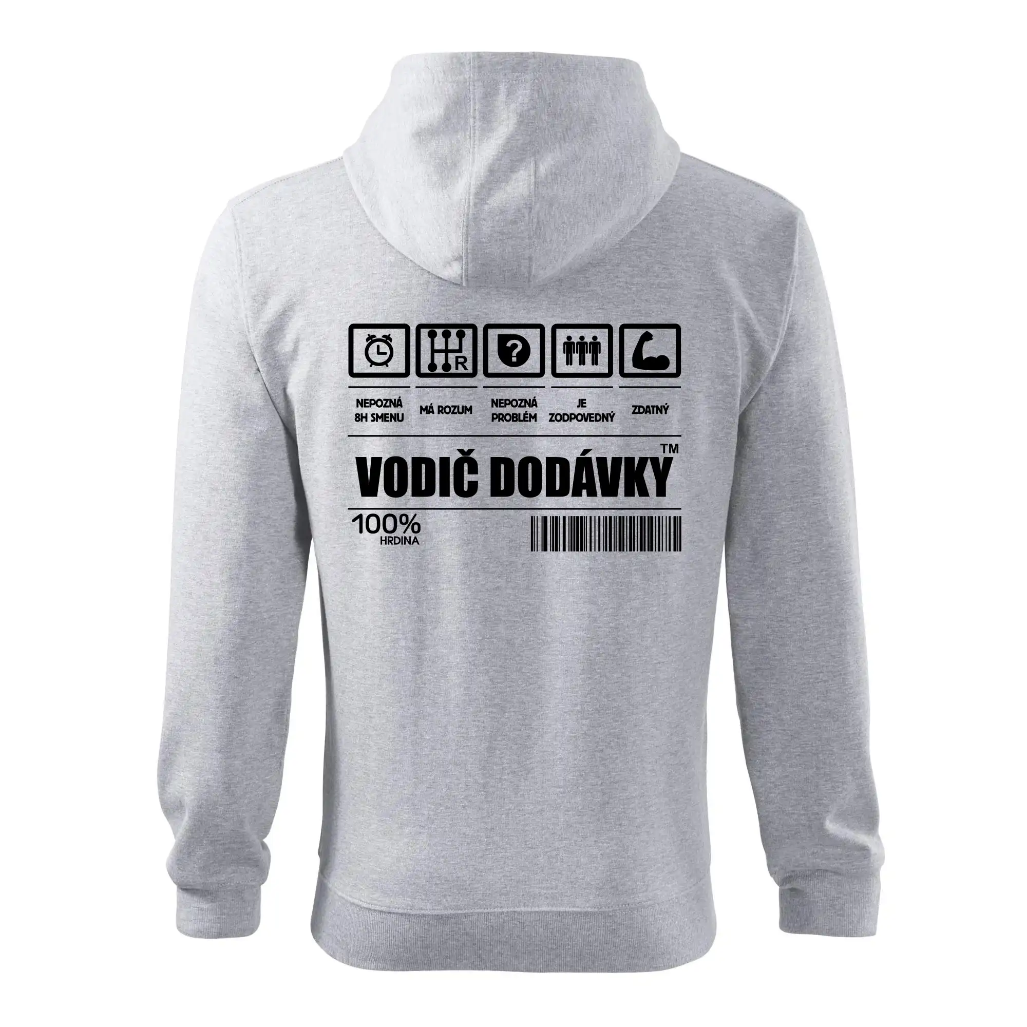 Čiarový kód - Vodič dodávky
