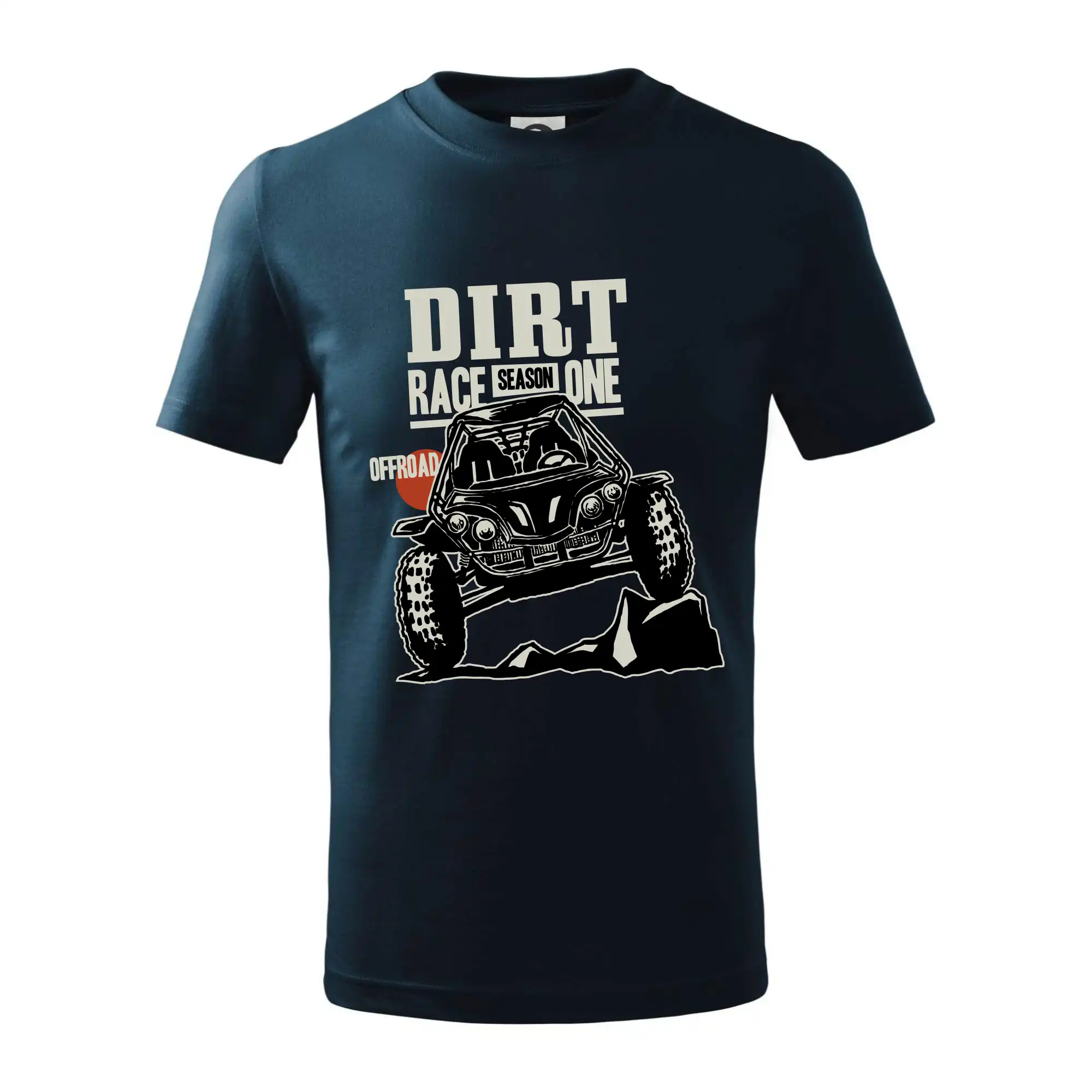 Auto tričká - Dirt race offroad - Tričko detské bavlnené