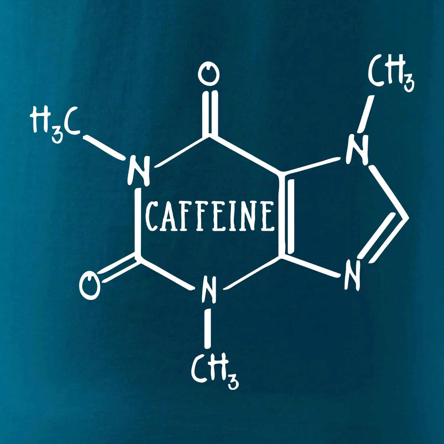 Caffeine molekuly