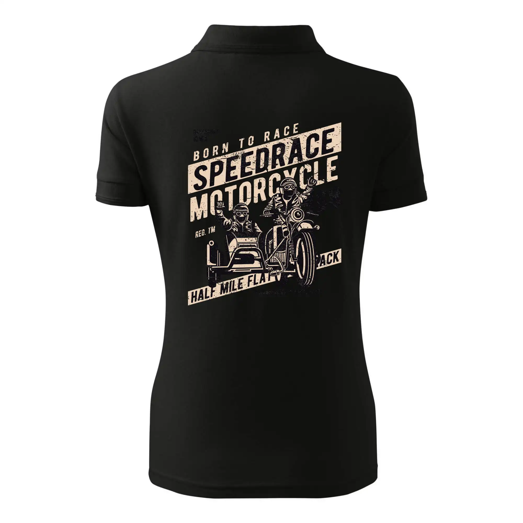 Speedrace motrcycle half mile