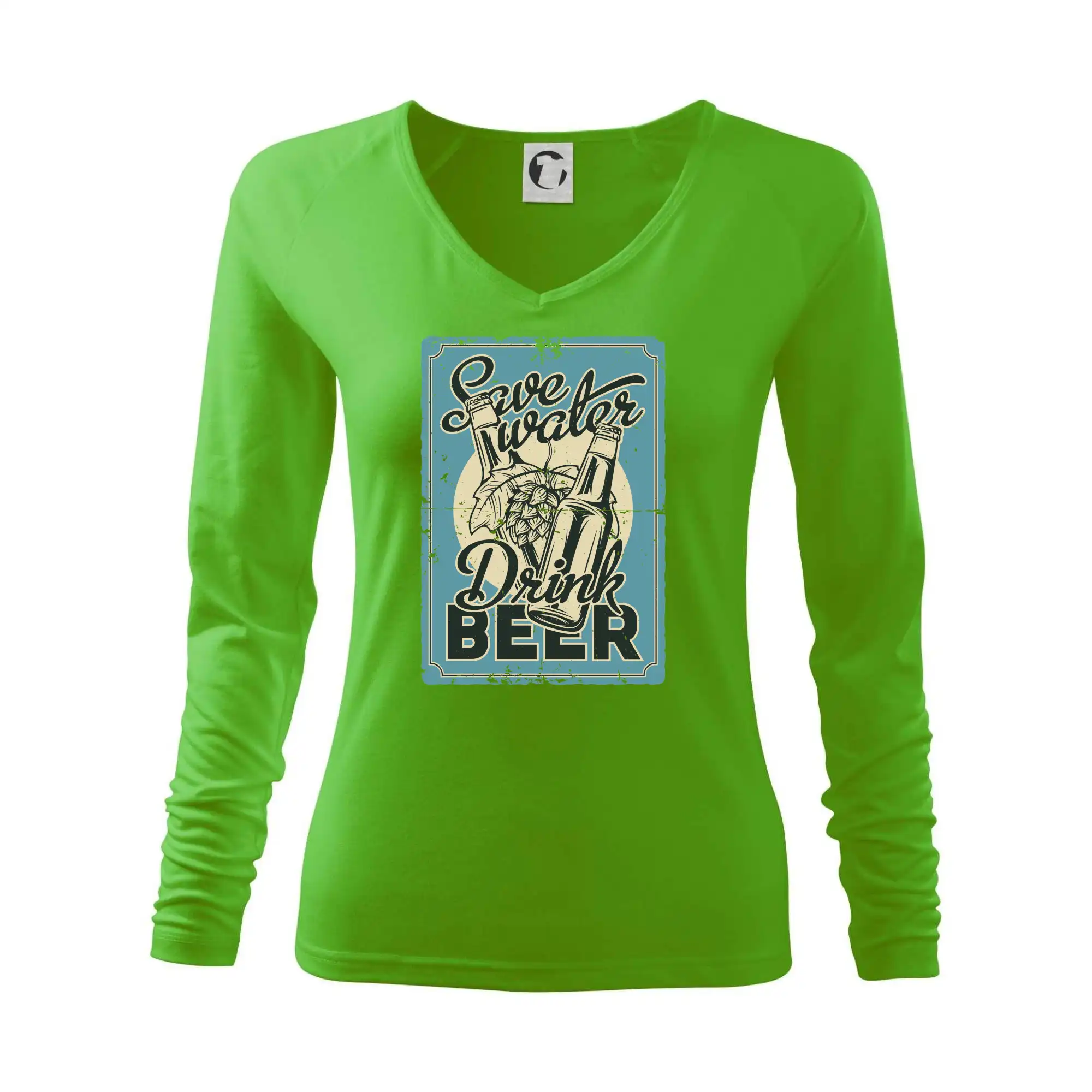 Save water drink beer poster