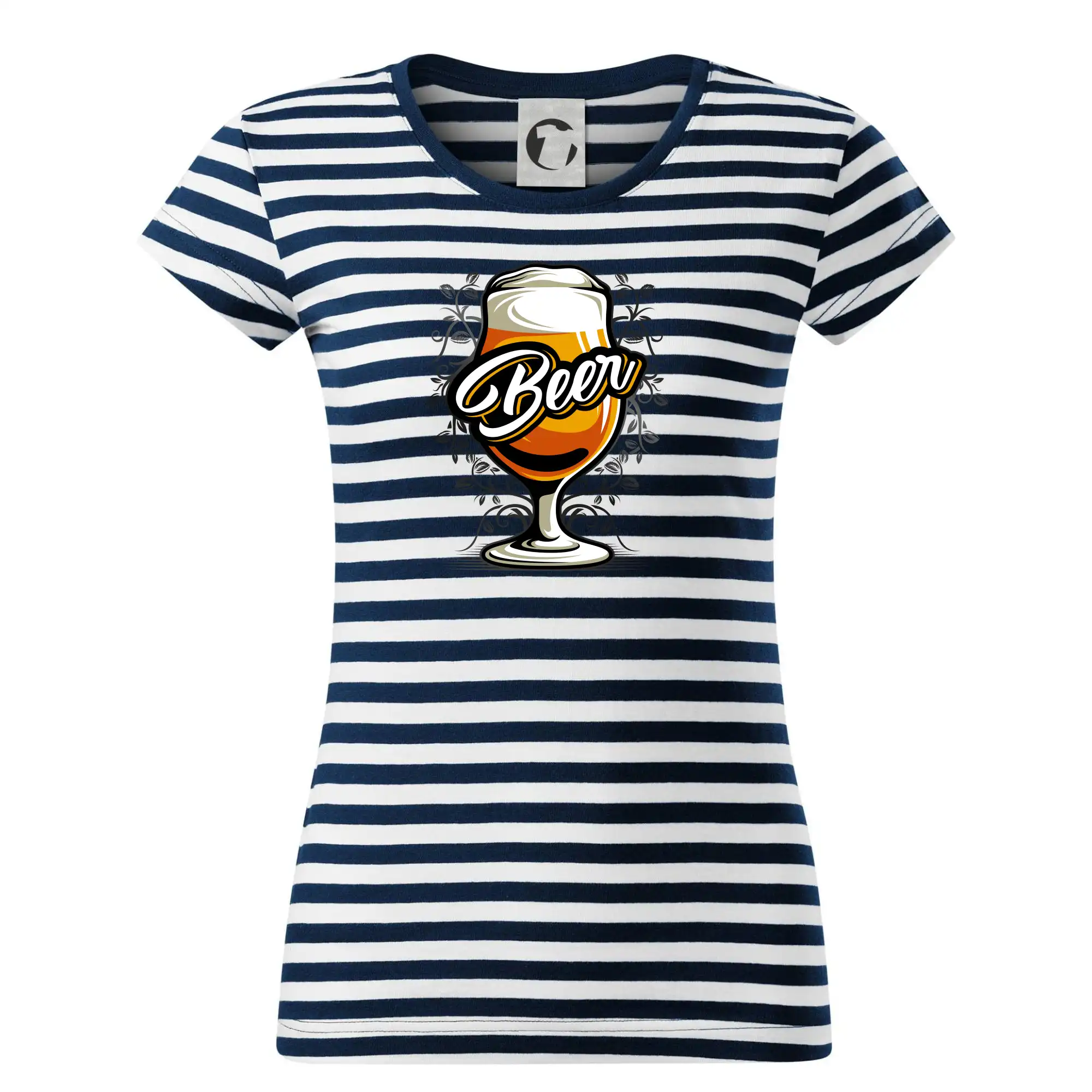 Vtipná tričká pre pivárov - Beer pohár so stopkou - Tričko na vodu