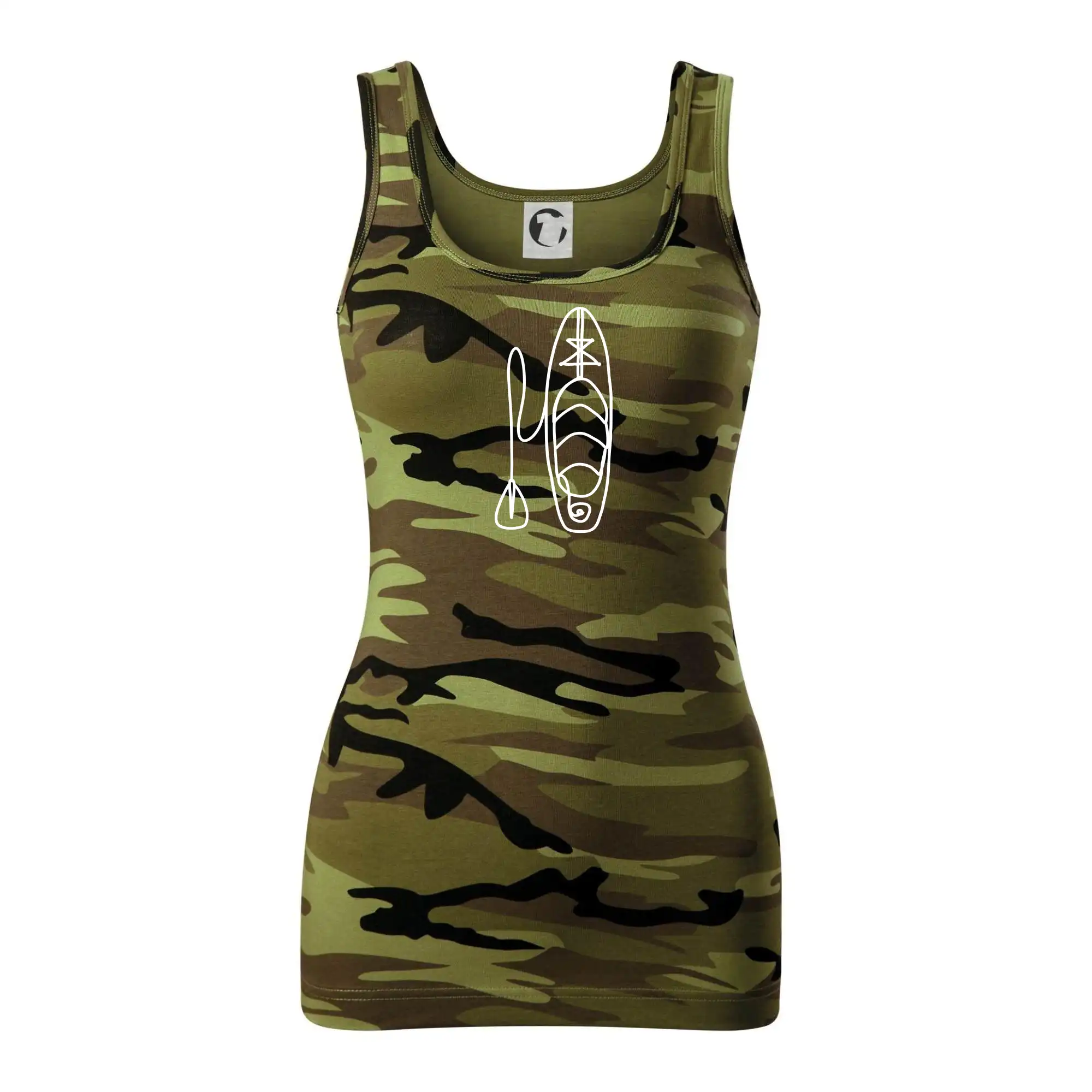 Paddleboard jedním tahem