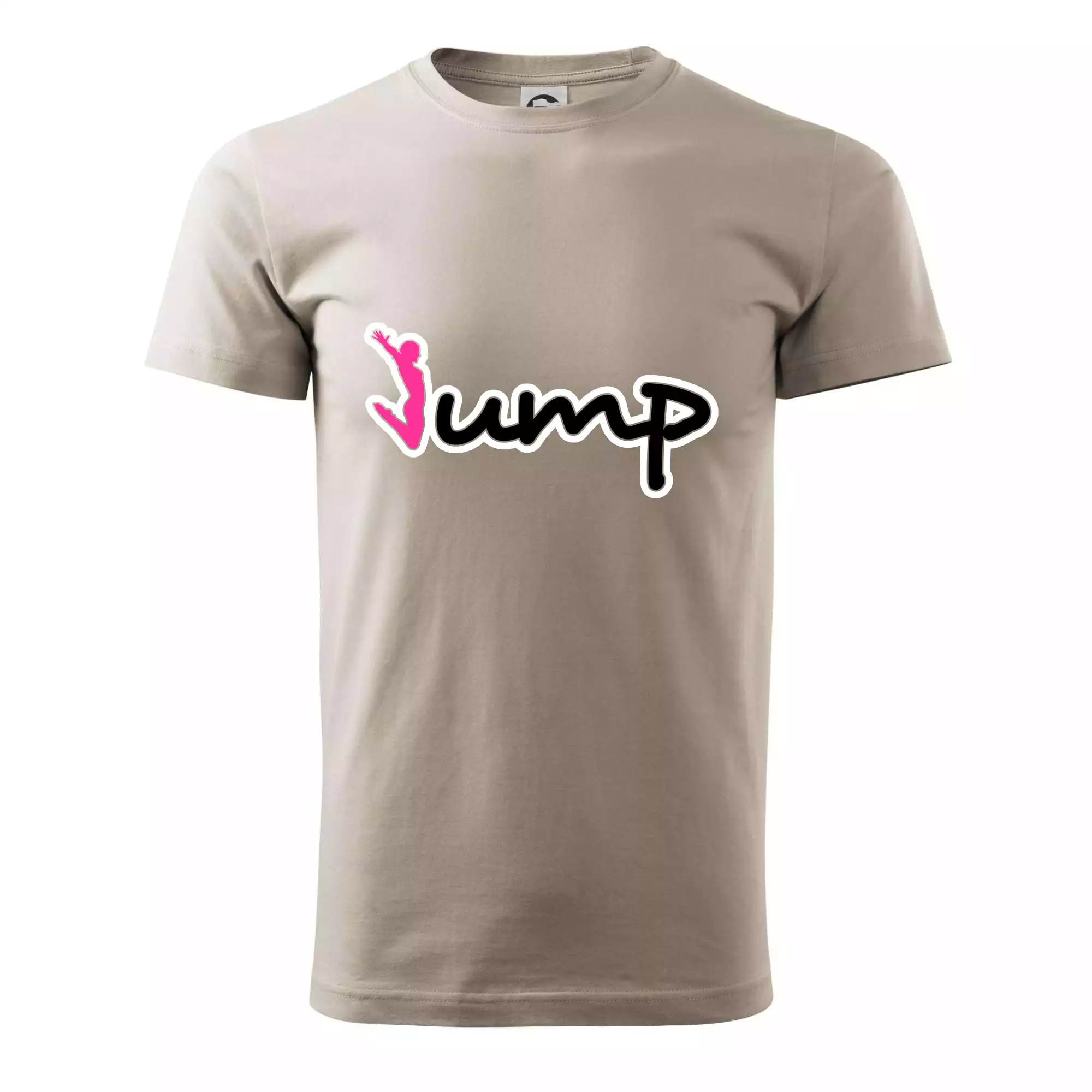 Jump - nápis a panáček
