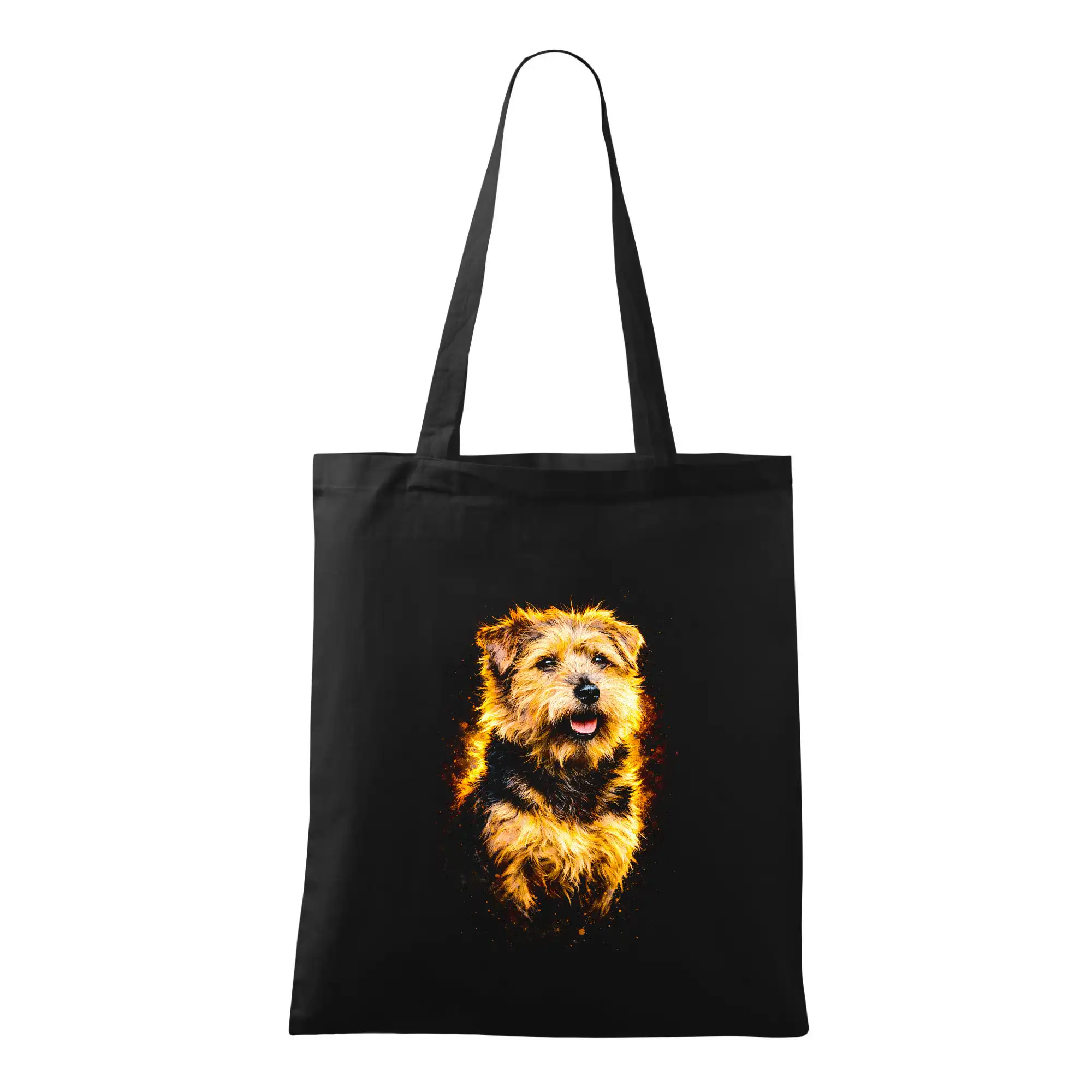 Ostatné psie plemená - Obrázok poltón Norfolský teriér - Taška bavlnená