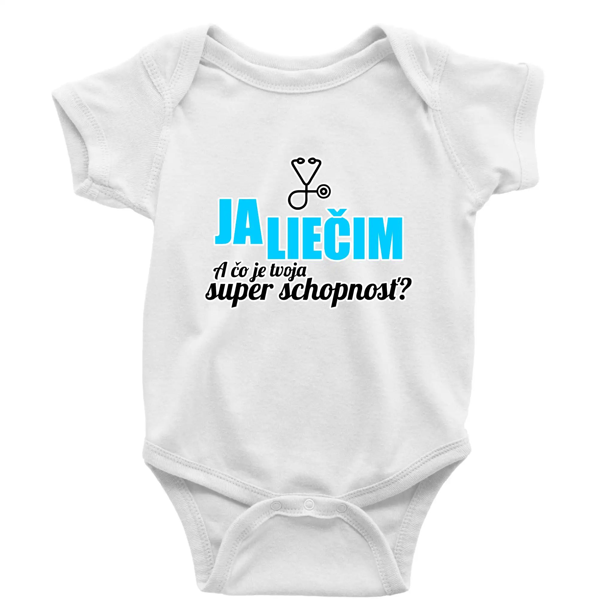 Já liečim - tvoja super schopnosť - rovný - Body dojčenské s krátkym rukávom