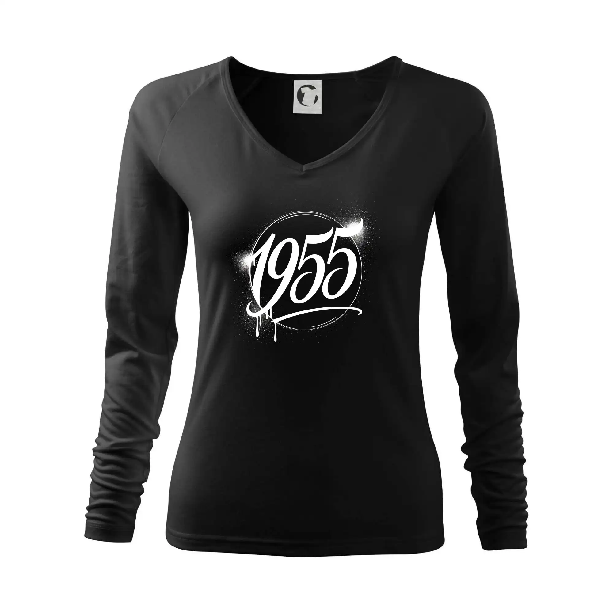Trička s ročníkom 1955 - Narodeninový ročník graffiti 1955 - Tričko dámske Elegance