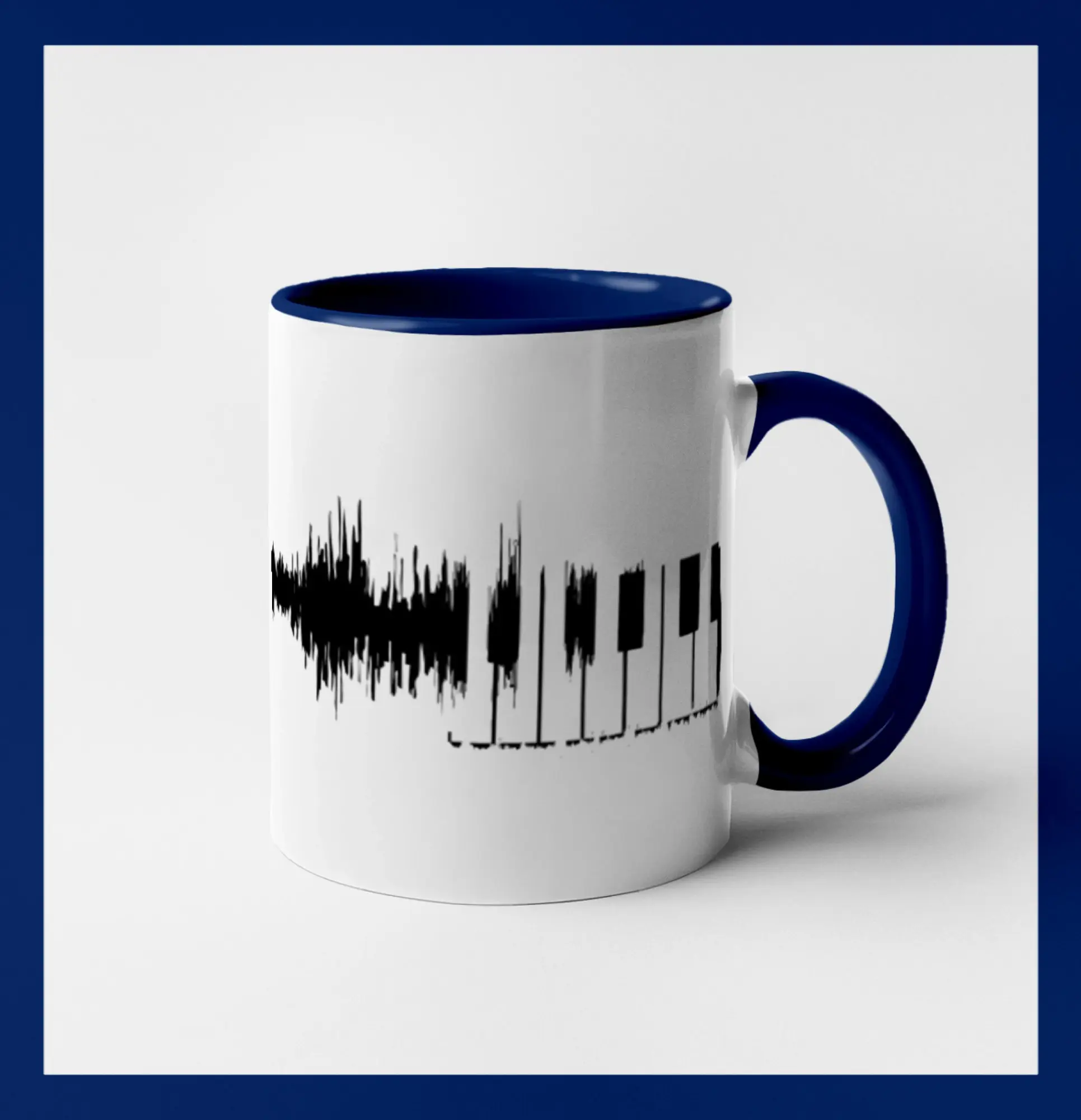 Piano ekg - priebeh skladby