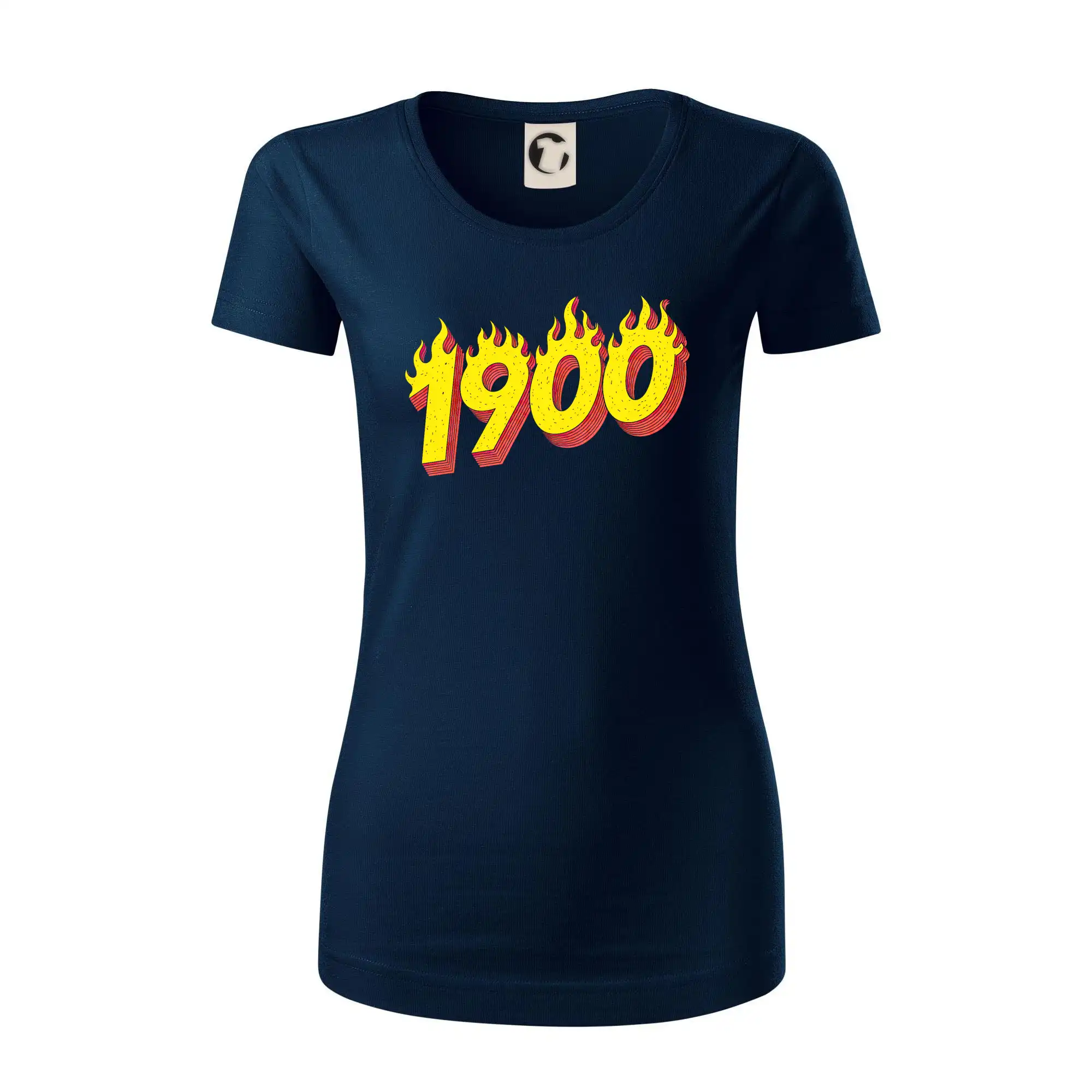 Trička s ročníkom 1996 - Narodeniny v ohni - váš ročník - Dámske tričko z organickej bavlny Origin (GOTS)
