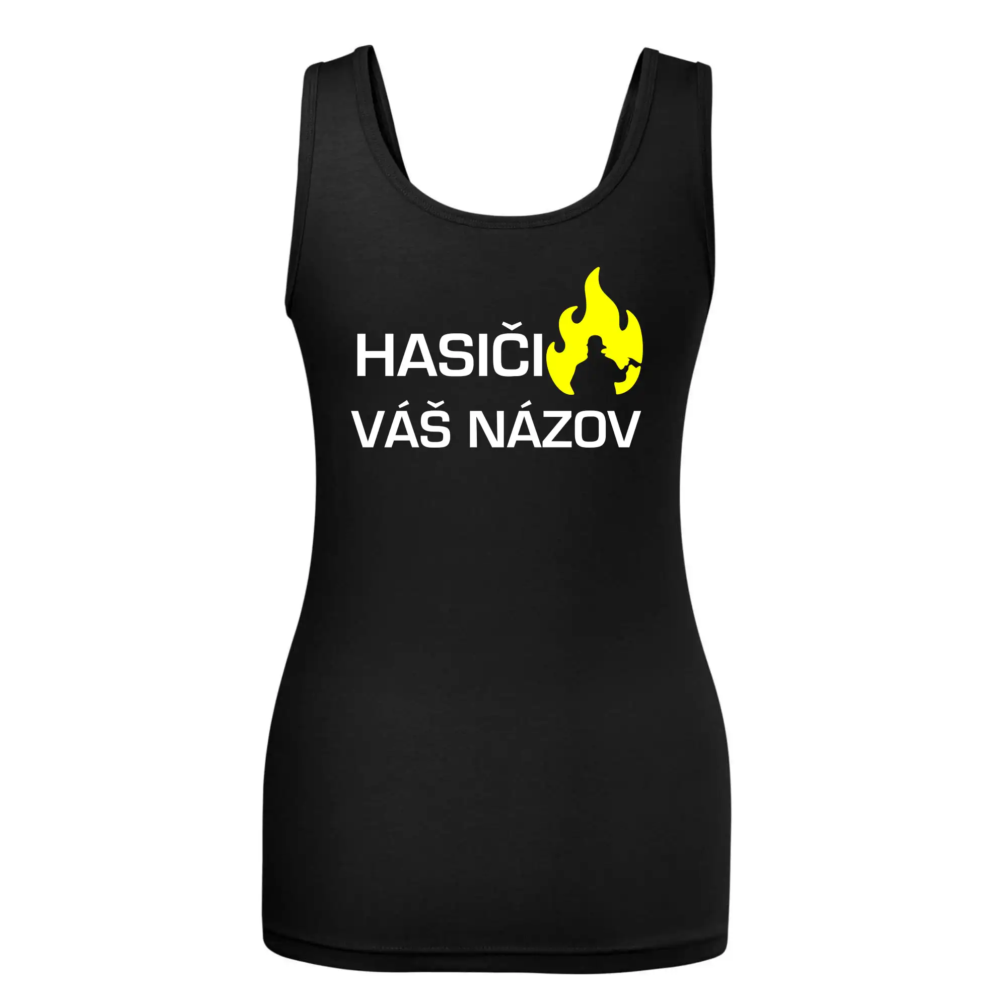 Hasiči - Váš názov - FLUO + Reflexná potlač