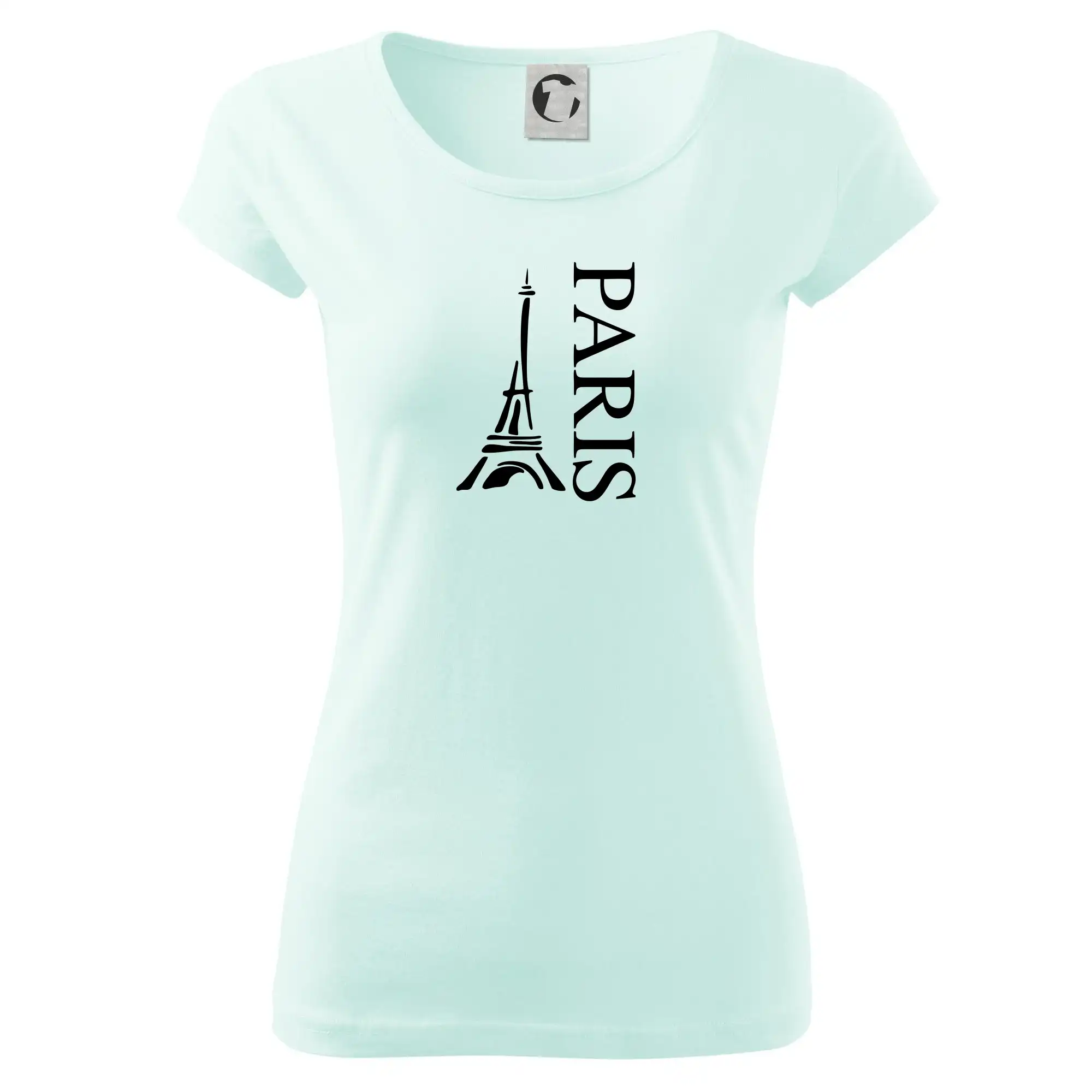 Paris nápis Eiffelovka na výšku