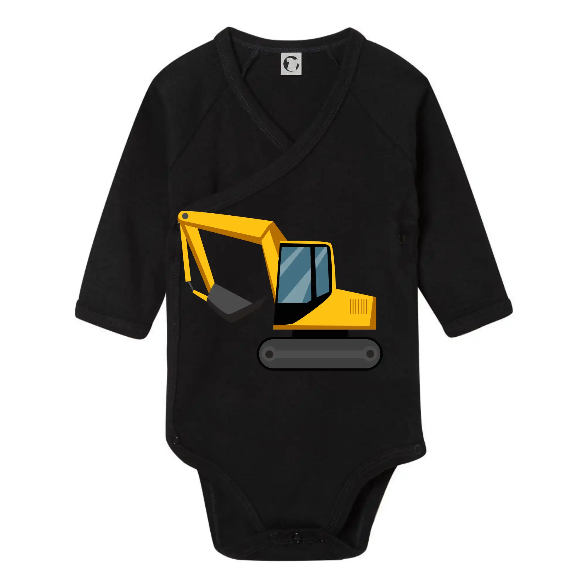 Bagr bez nápisu  z boku