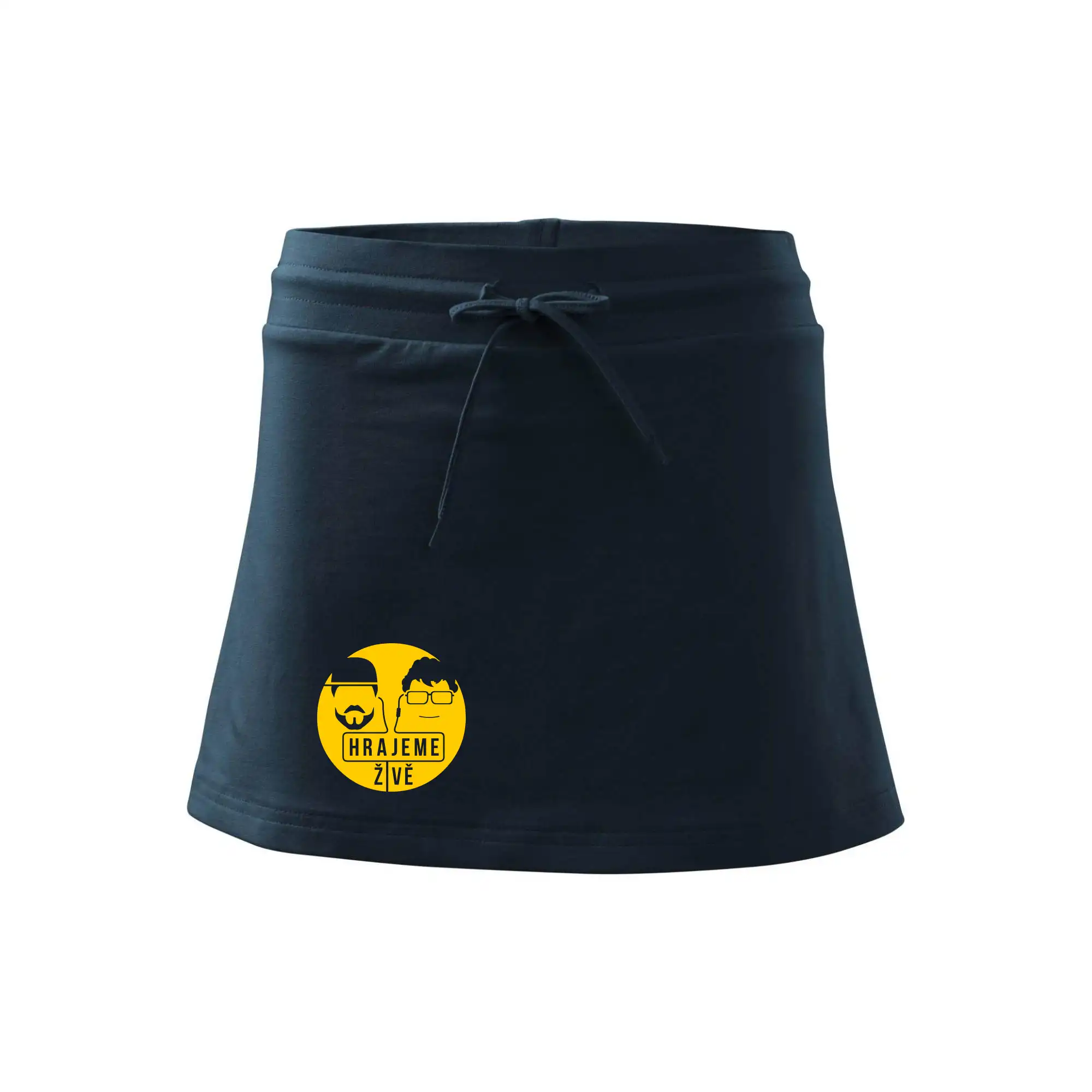 Tričká, mikiny a šiltovky pre Youtubery - Vortex hrajeme živě - Športová sukne - two in one