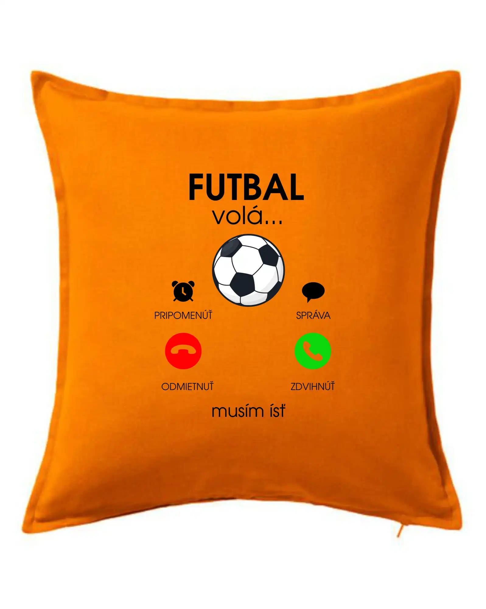 Tričká pre futbalistov - Futbal volá - Vankúš 50x50