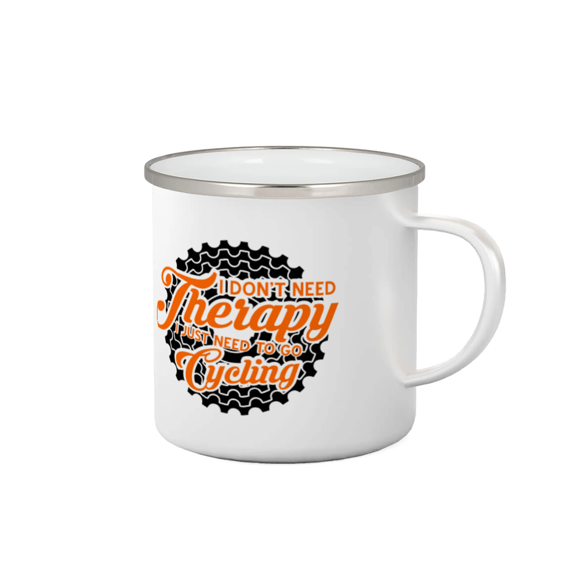 Tričko ako darček pre cyklistu - I don't need therapy cycling - Plecháčik