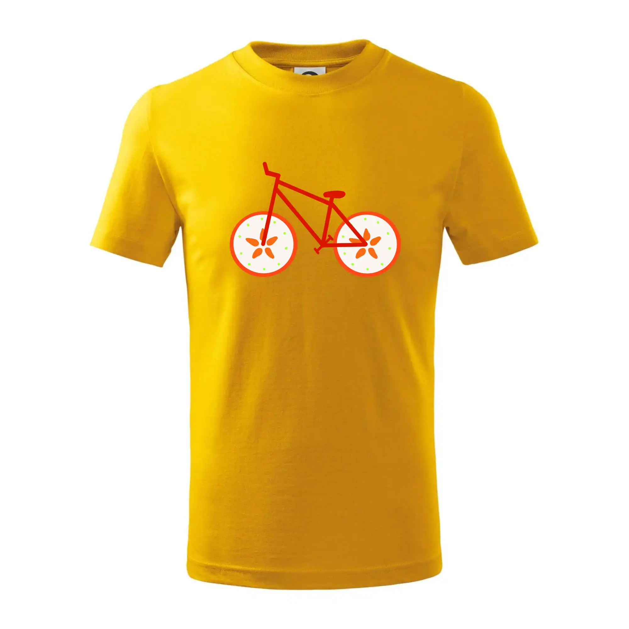 Tričko ako darček pre cyklistu - Bicykel Jablko (Moňas) - Tričko detské bavlnené