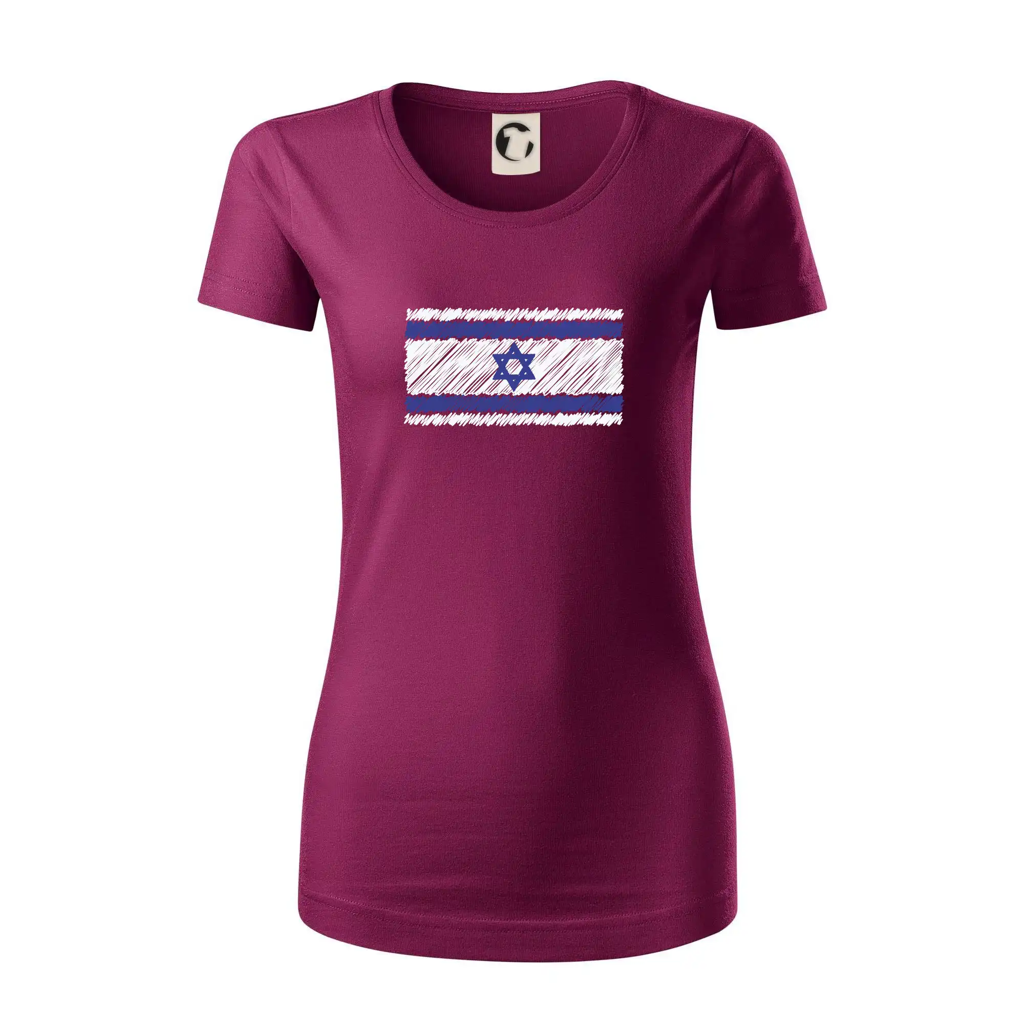 Vlajka Izrael kreslená