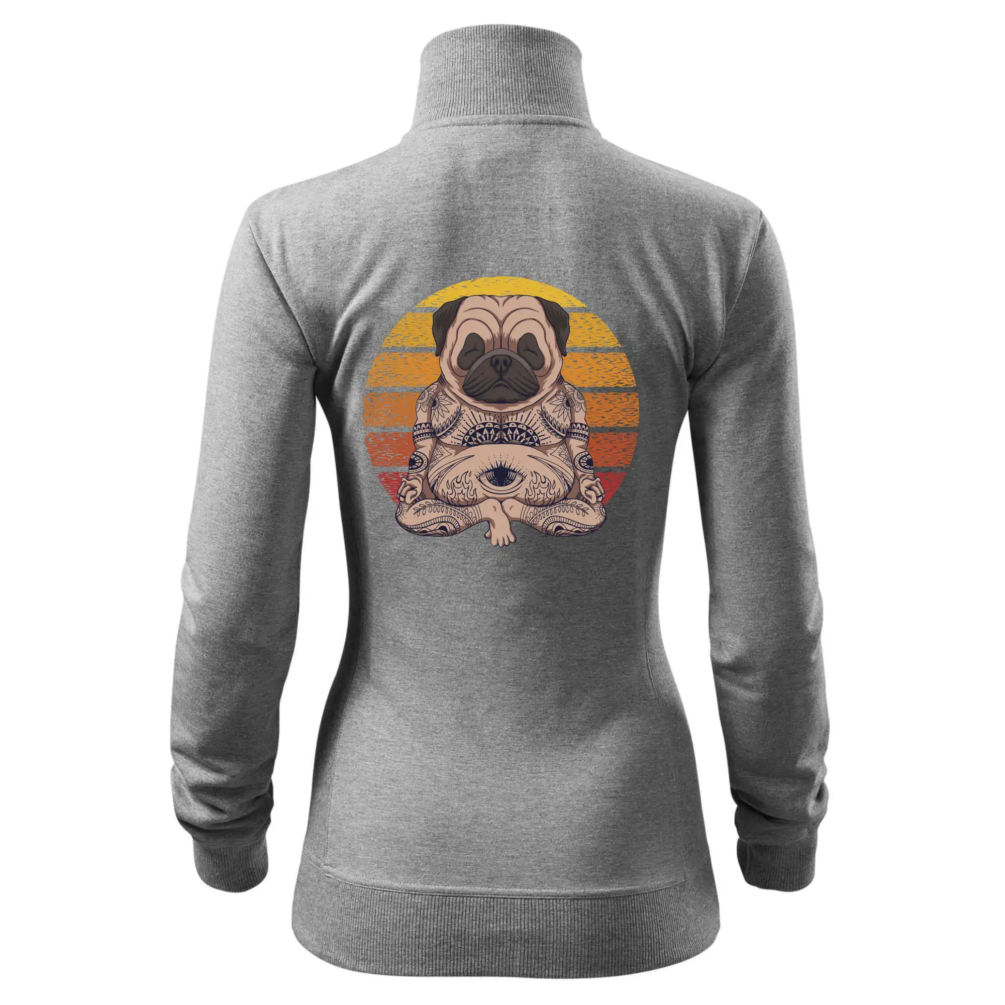 Yoga meditace - pug