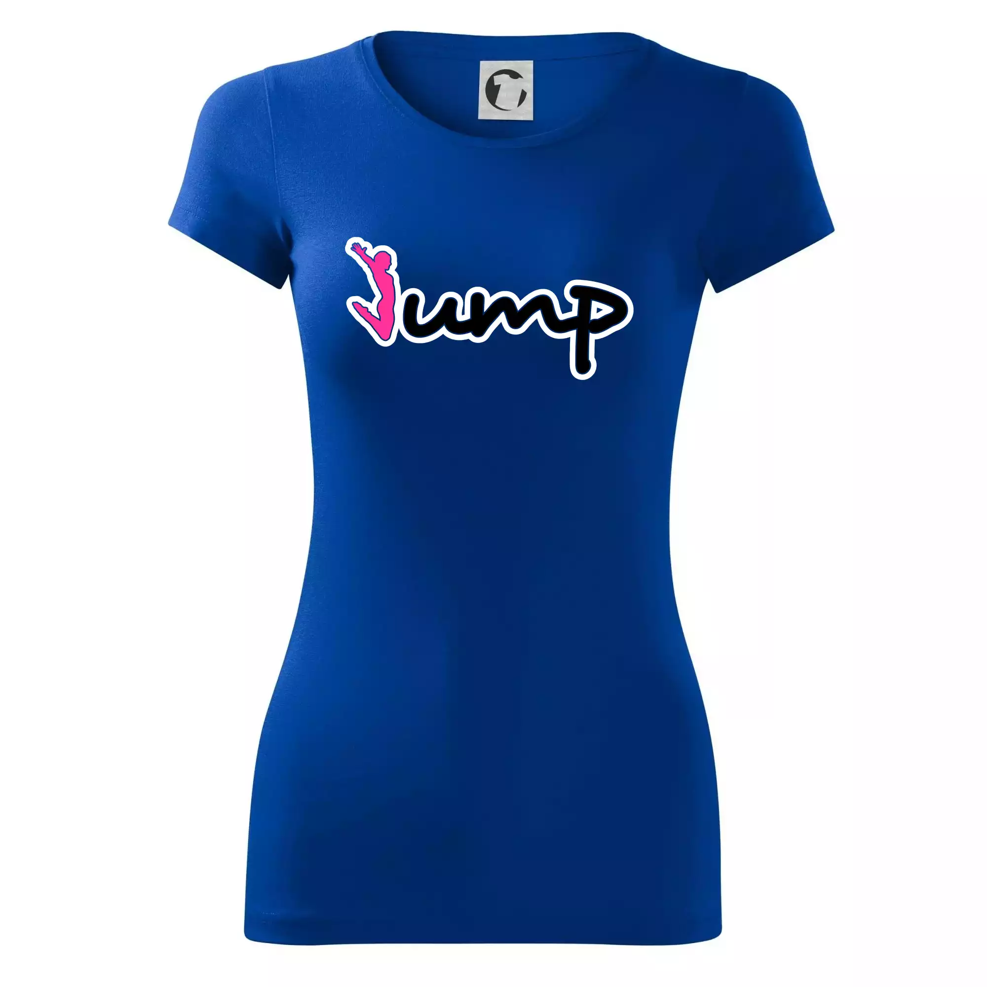 Jump - nápis a panáček