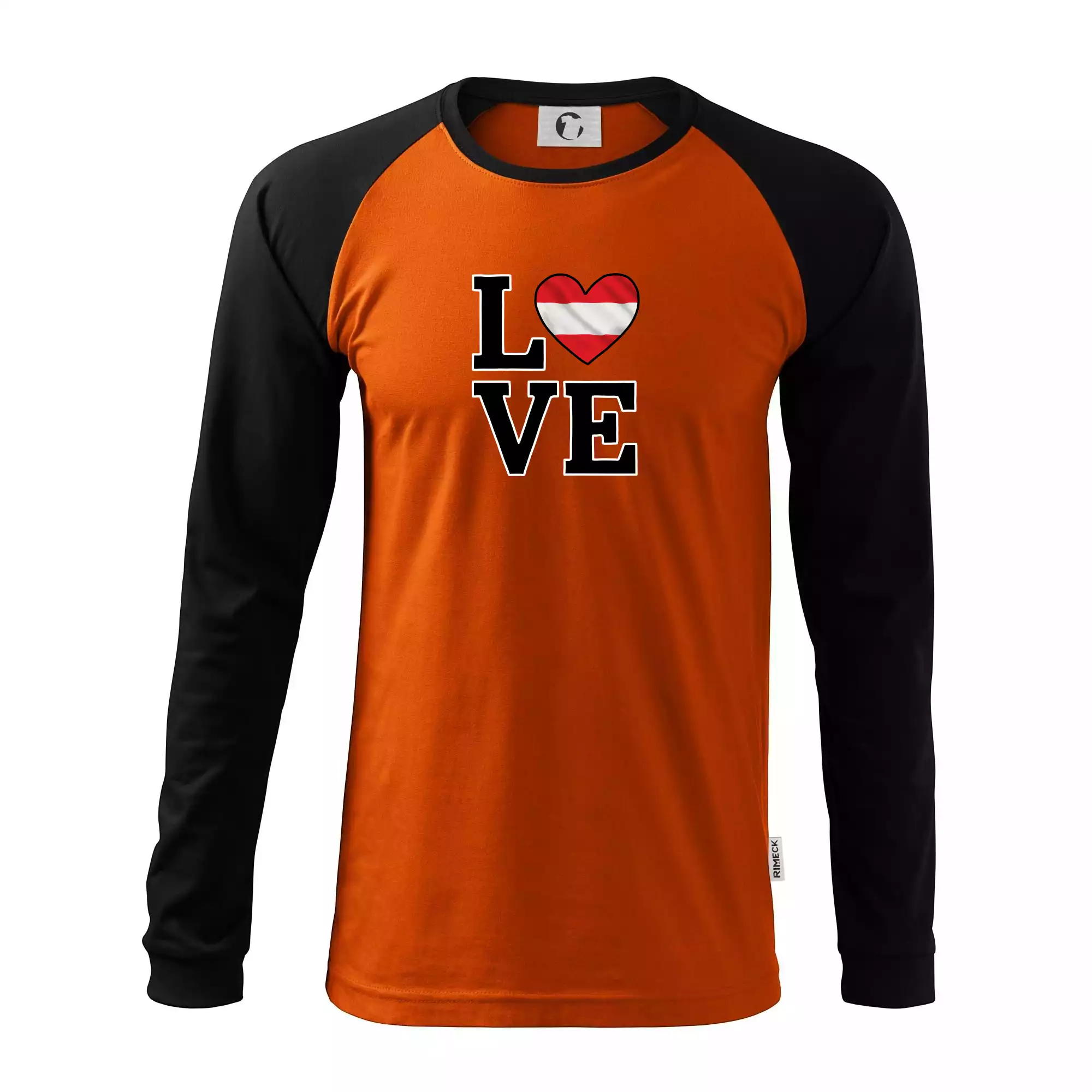 Love Rakouská vlajka