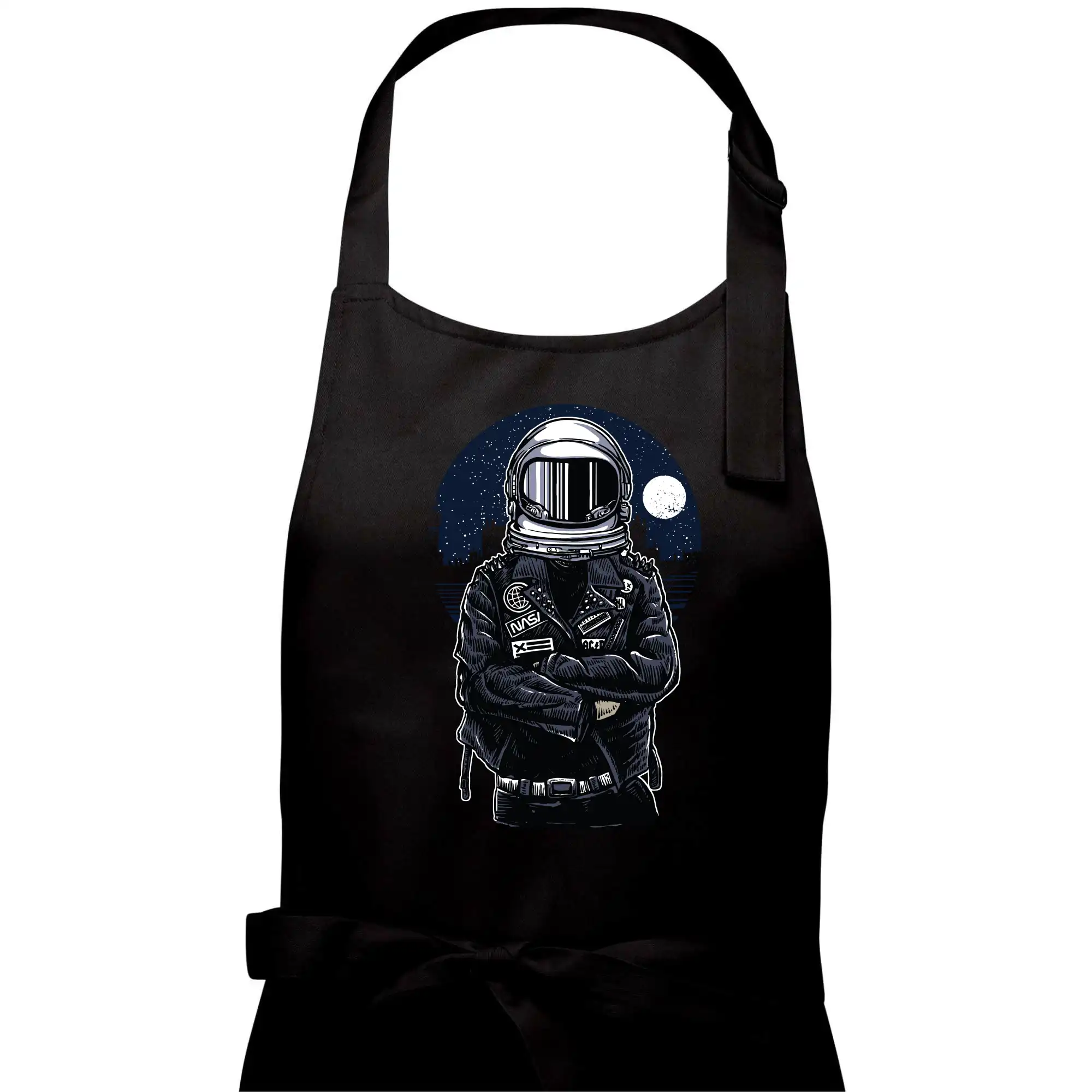 Grafické tričká - Astronaut Rebel - Dámska zástera na varenie