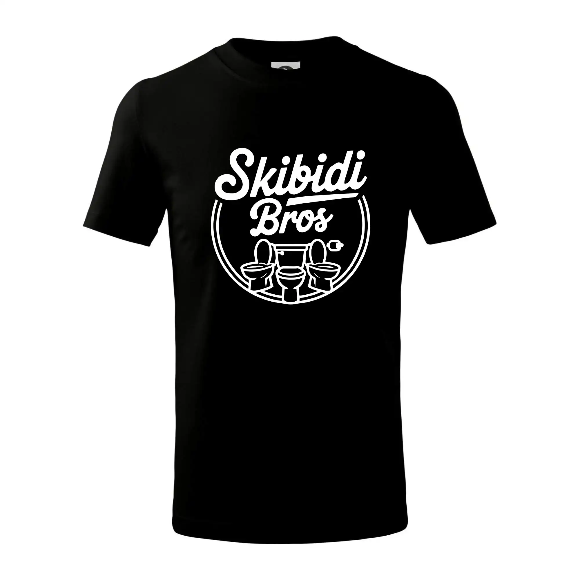 Tričká s motívmi ktoré frčia na internete - Skibidi bros - Tričko detské bavlnené