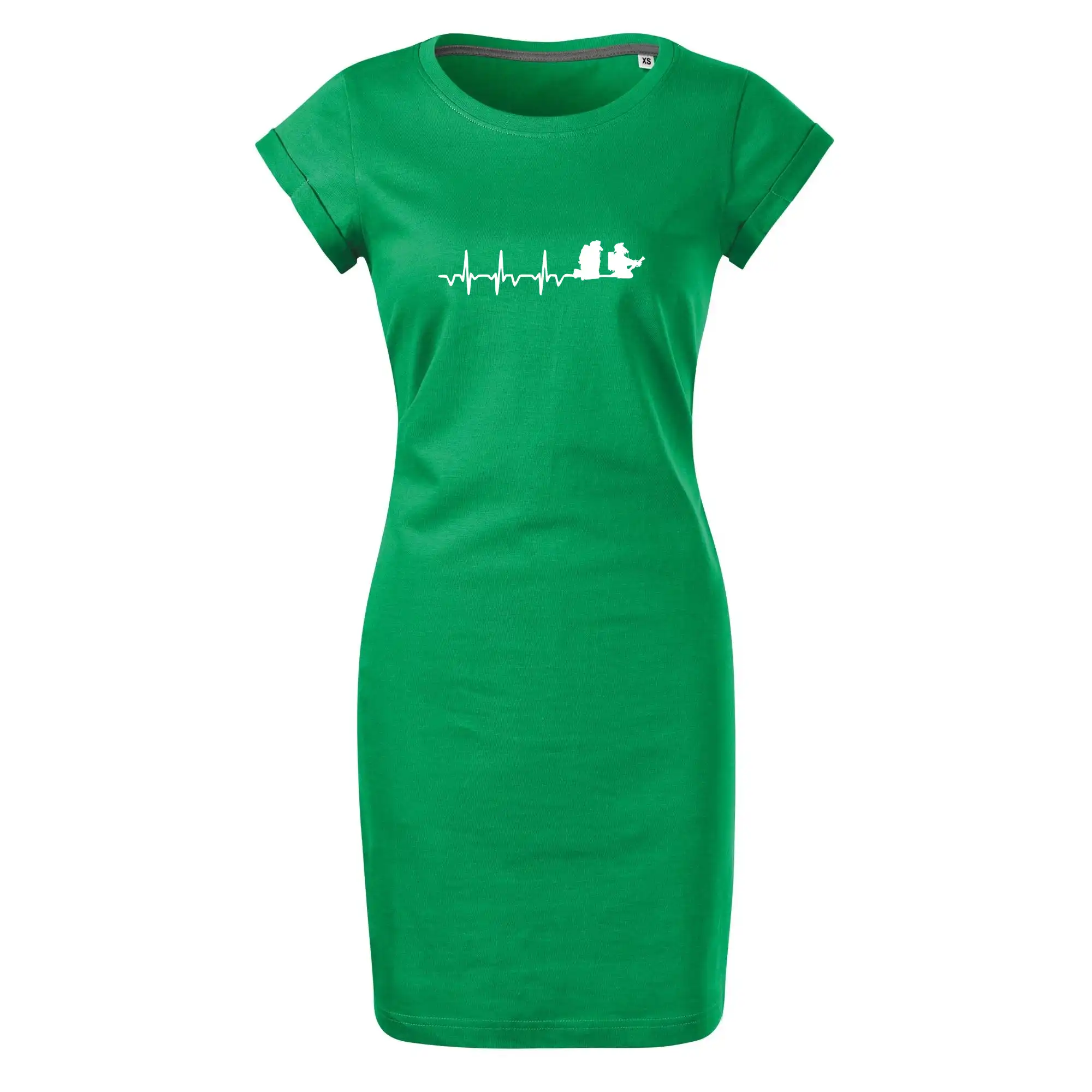 Originálne tričká pre hasičov - EKG hasiči - Tričko Šaty FREEDOM