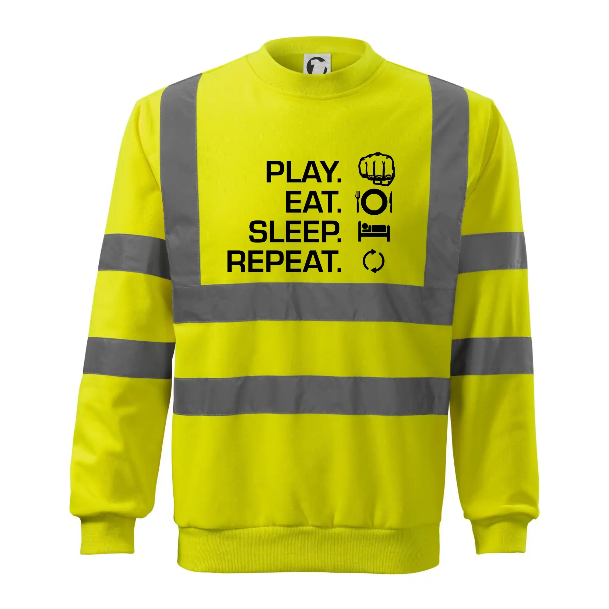 Tričká Karate - MMA eat sleep repeat - Reflexná mikina