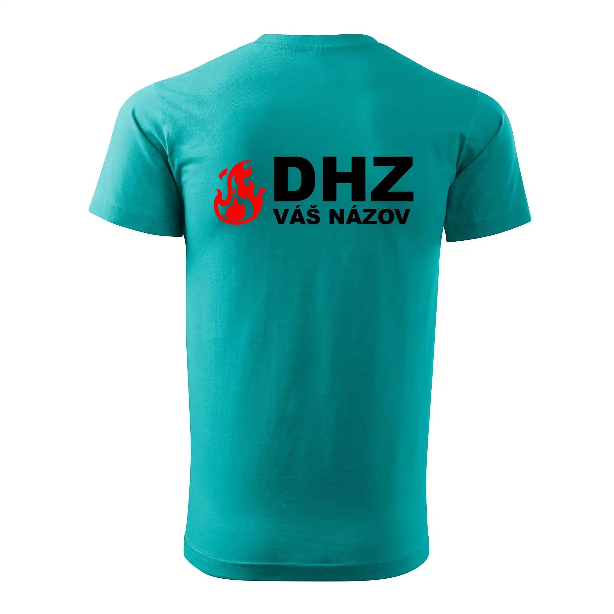 DHZ (oheň, firesport, názov sboru - vlastný nápis)
