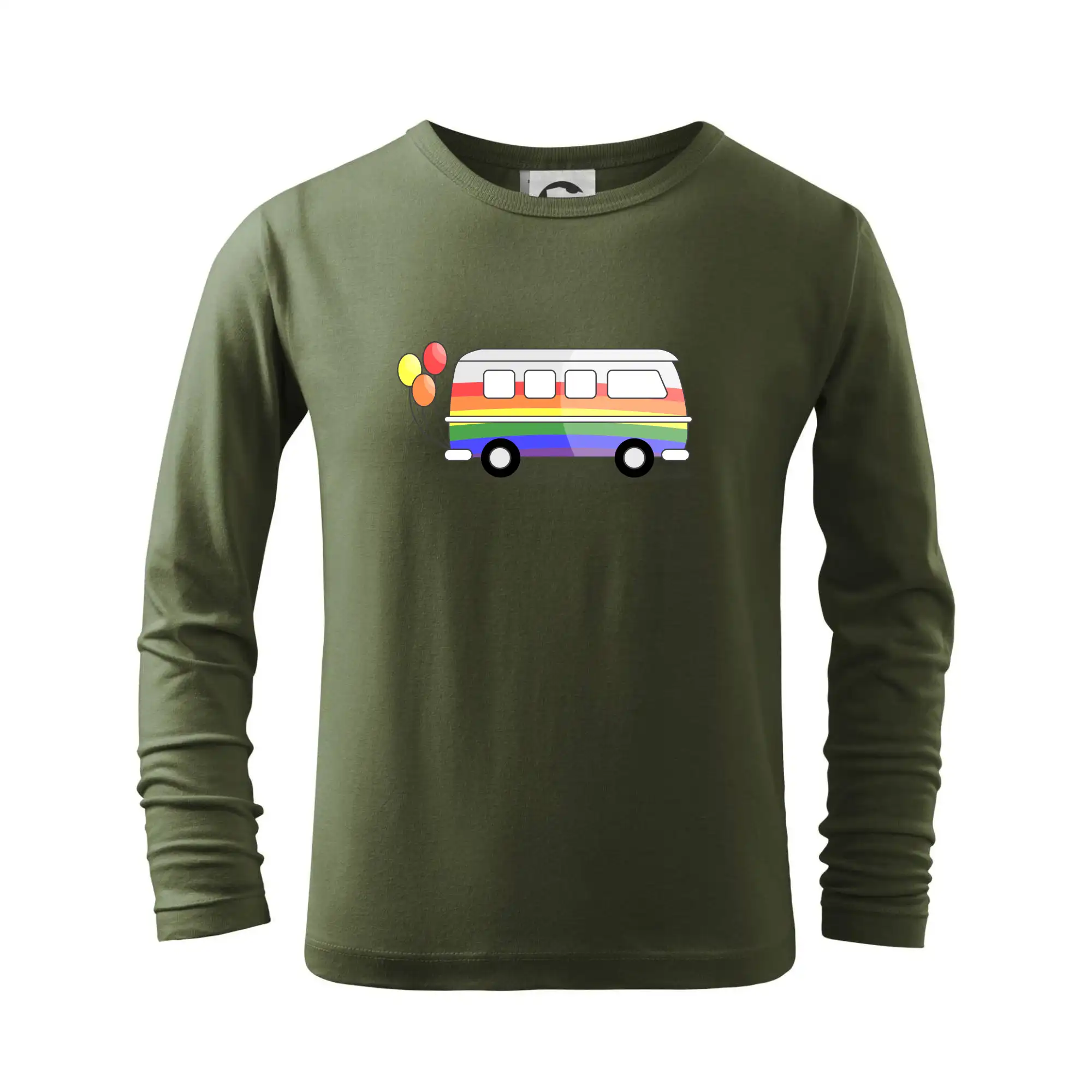 Tričká pre LGBT a Queer komunitu - LGBT busík - Tričko detské Long Sleeve
