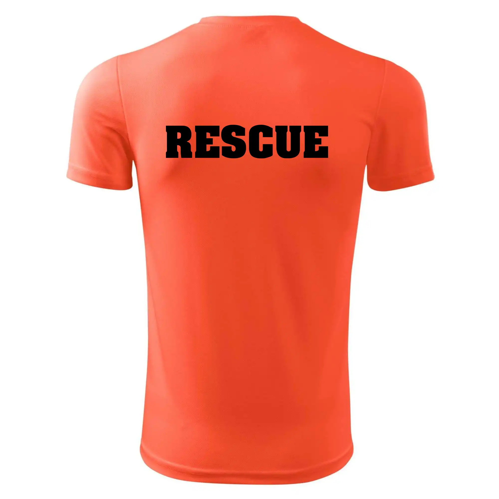 Rescue - Hviezda na prsníku + nápis na chrbte