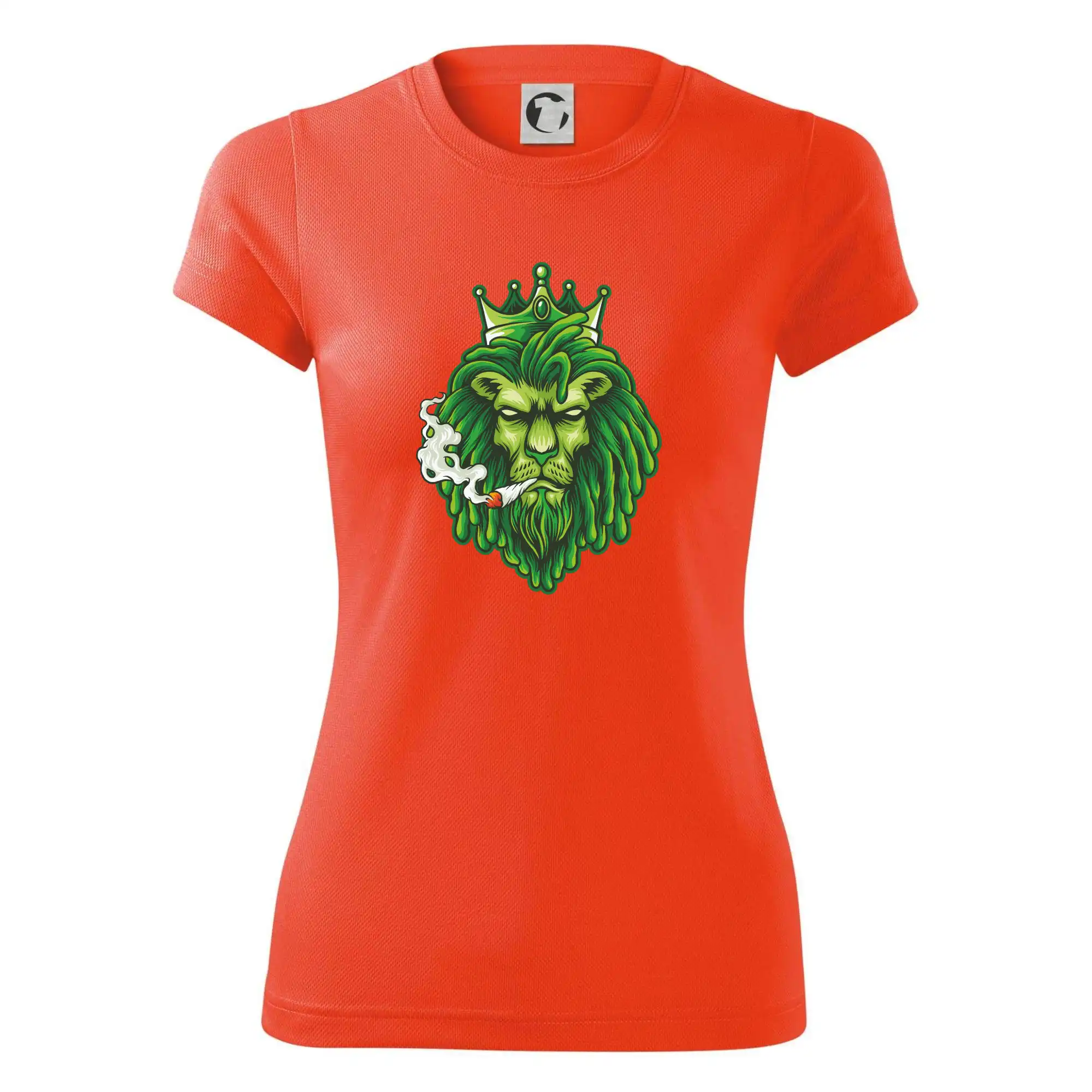 Zhulený lev zelený