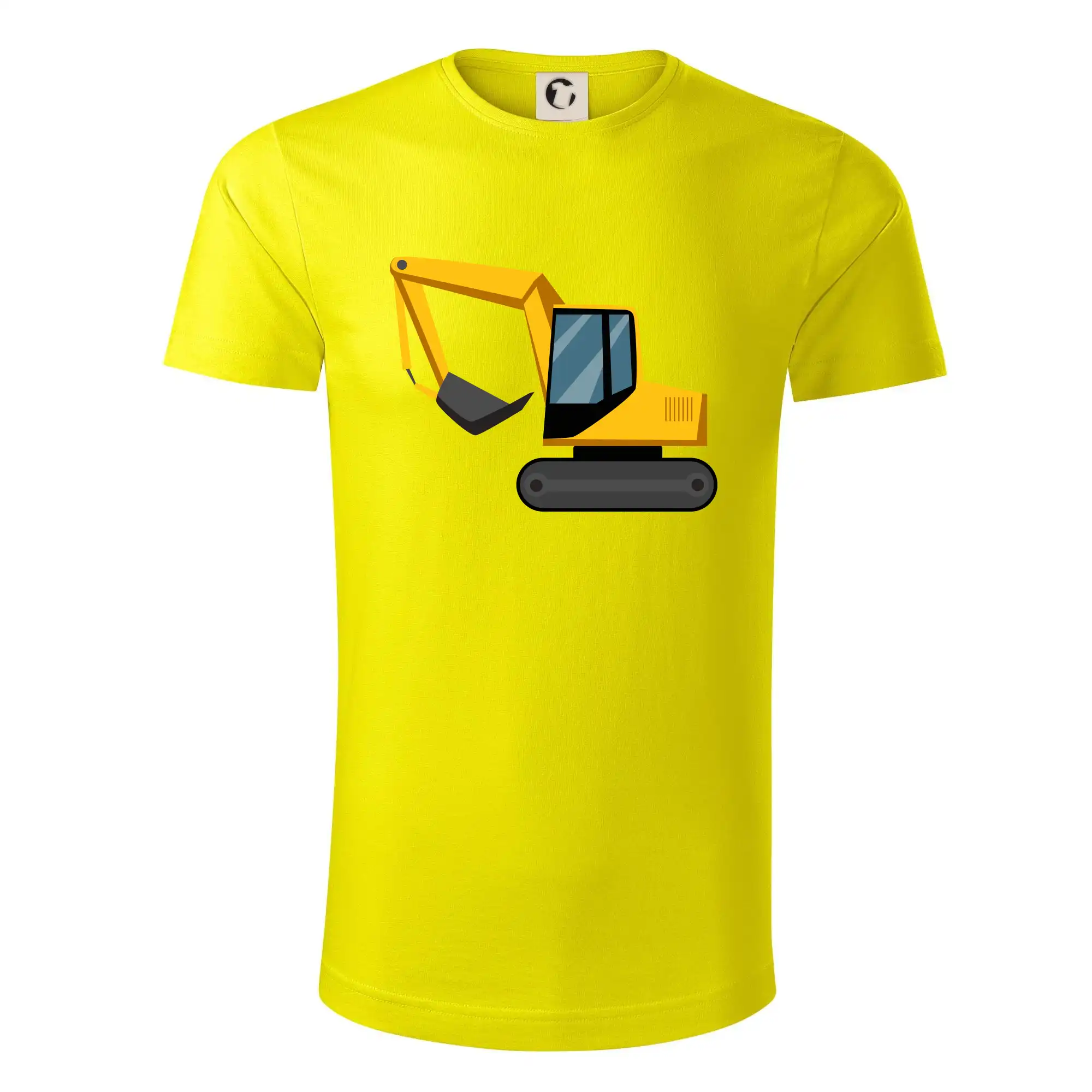 Bagr bez nápisu  z boku