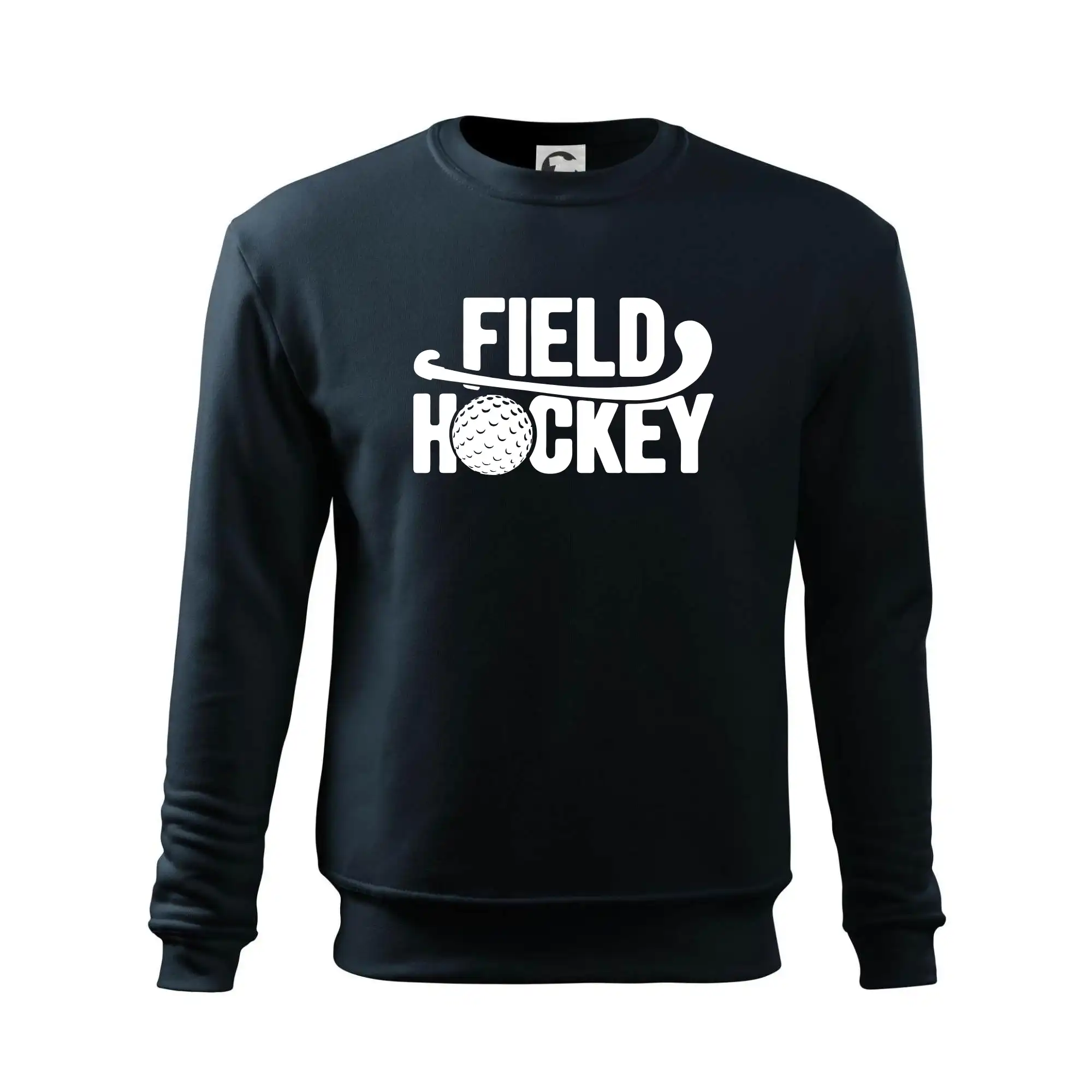 Field hockey míček a nápis
