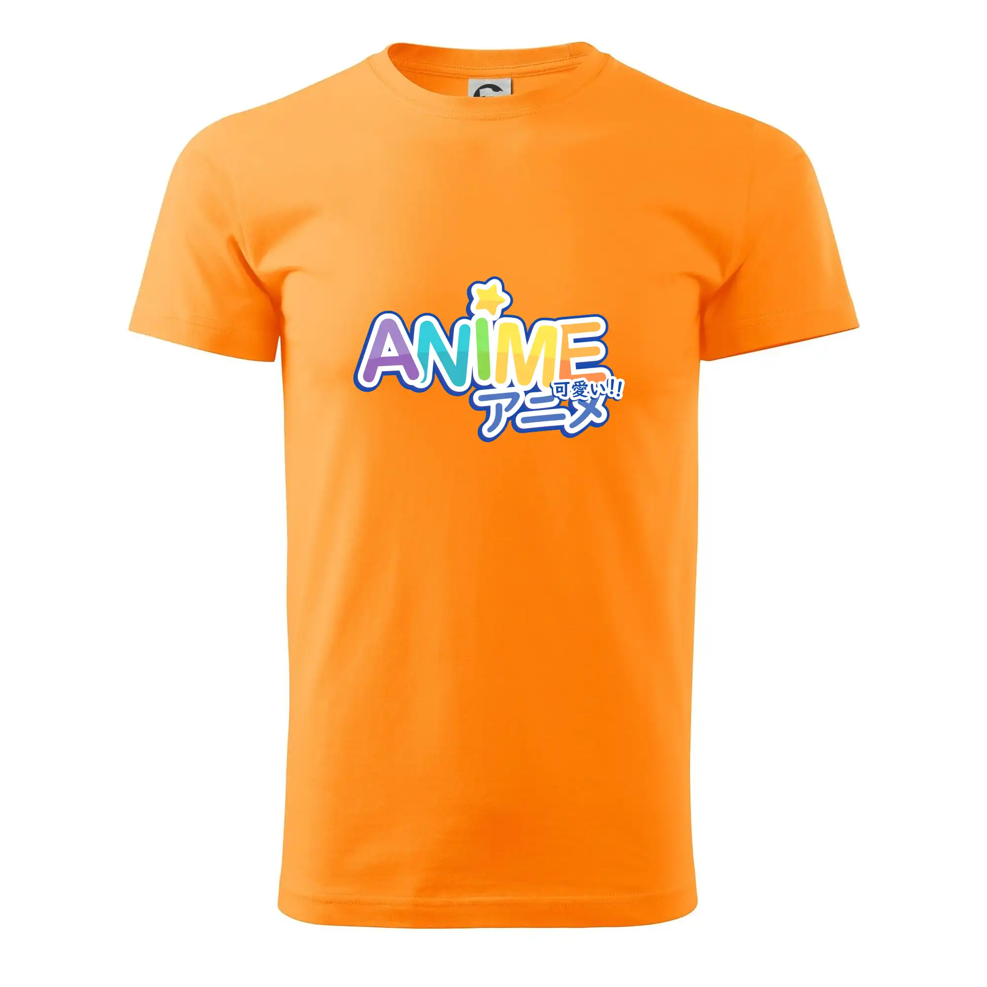 Ostatné nápisy - Anime nápis dúhový - Klasické pánske tričko vyššej gramáže