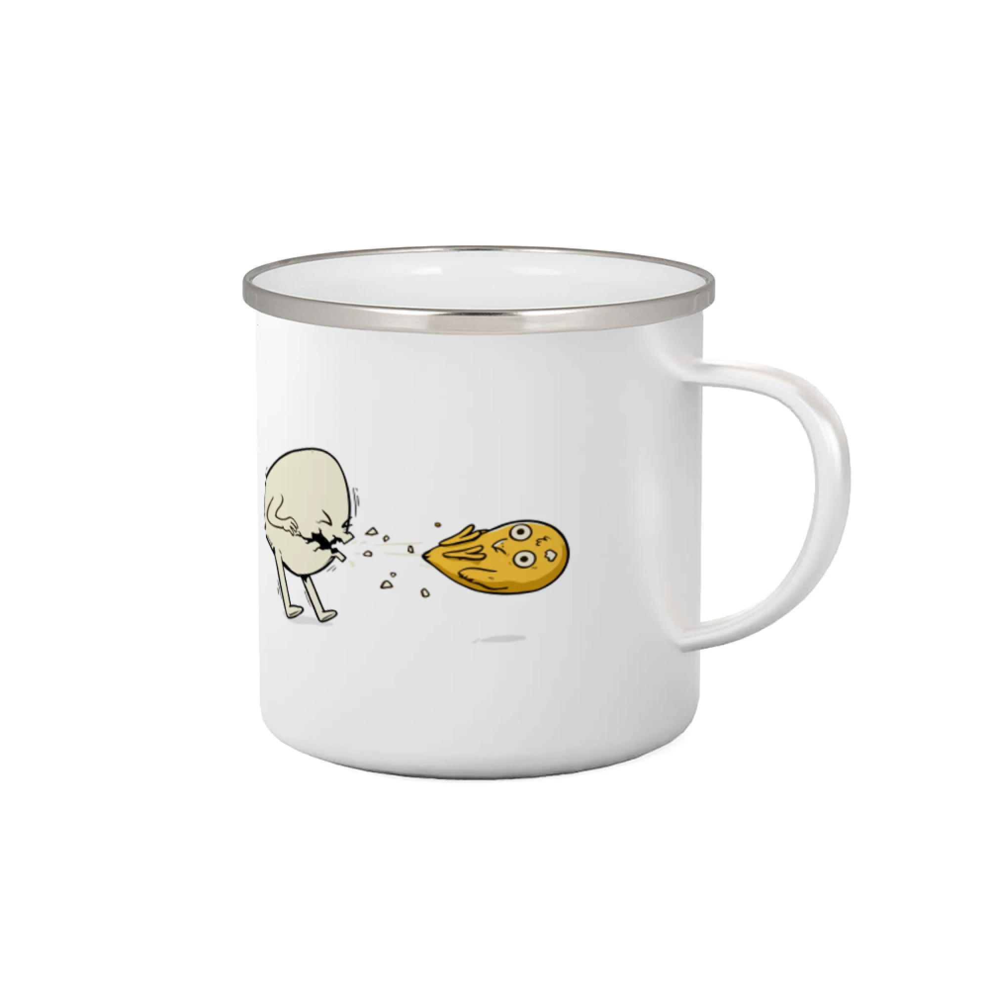 Grafické tričká - Vajíčko kejch - Plecháčik