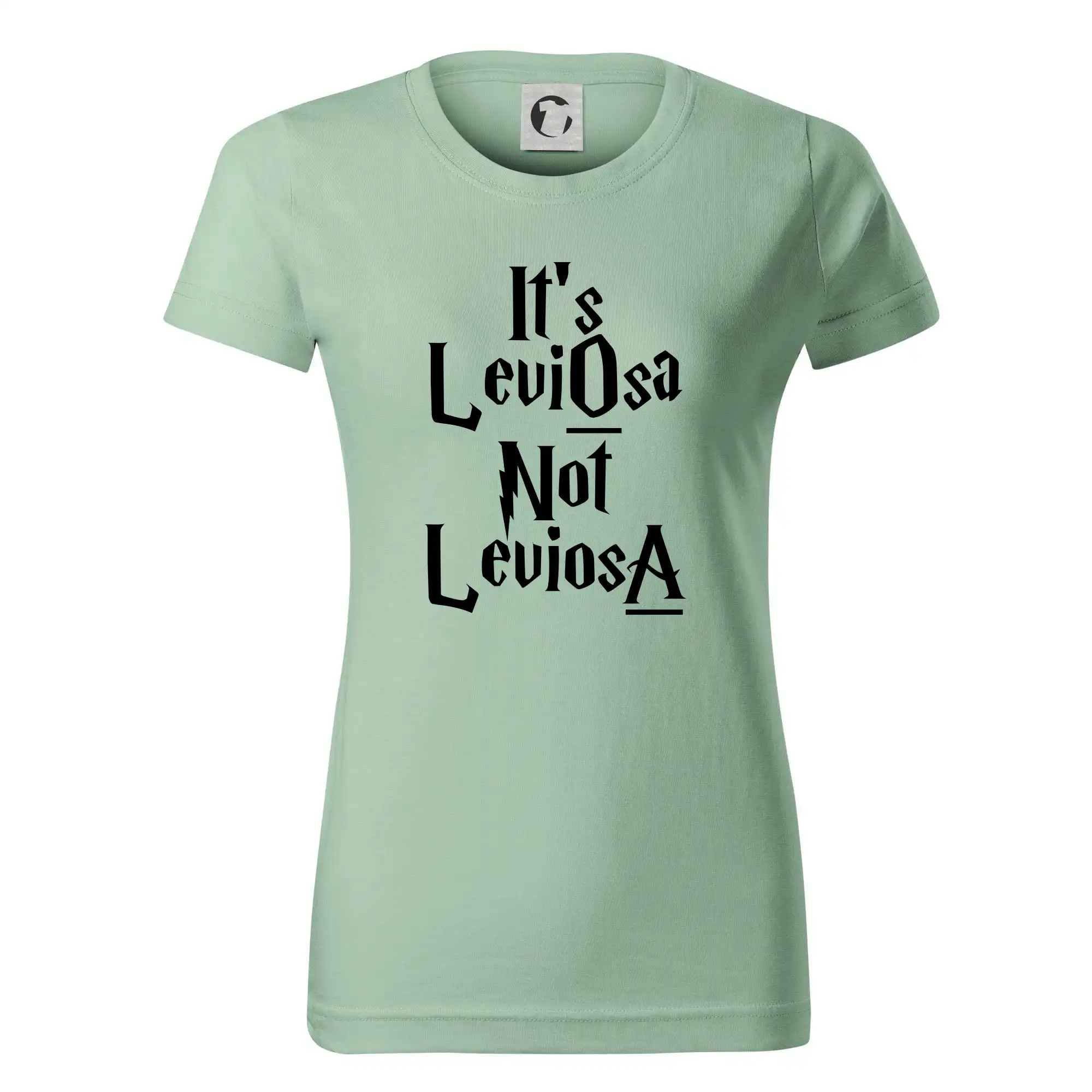 Leviosa not Levjosa - Dámske tričko basic - ľahko voľnejšie a dlhšie