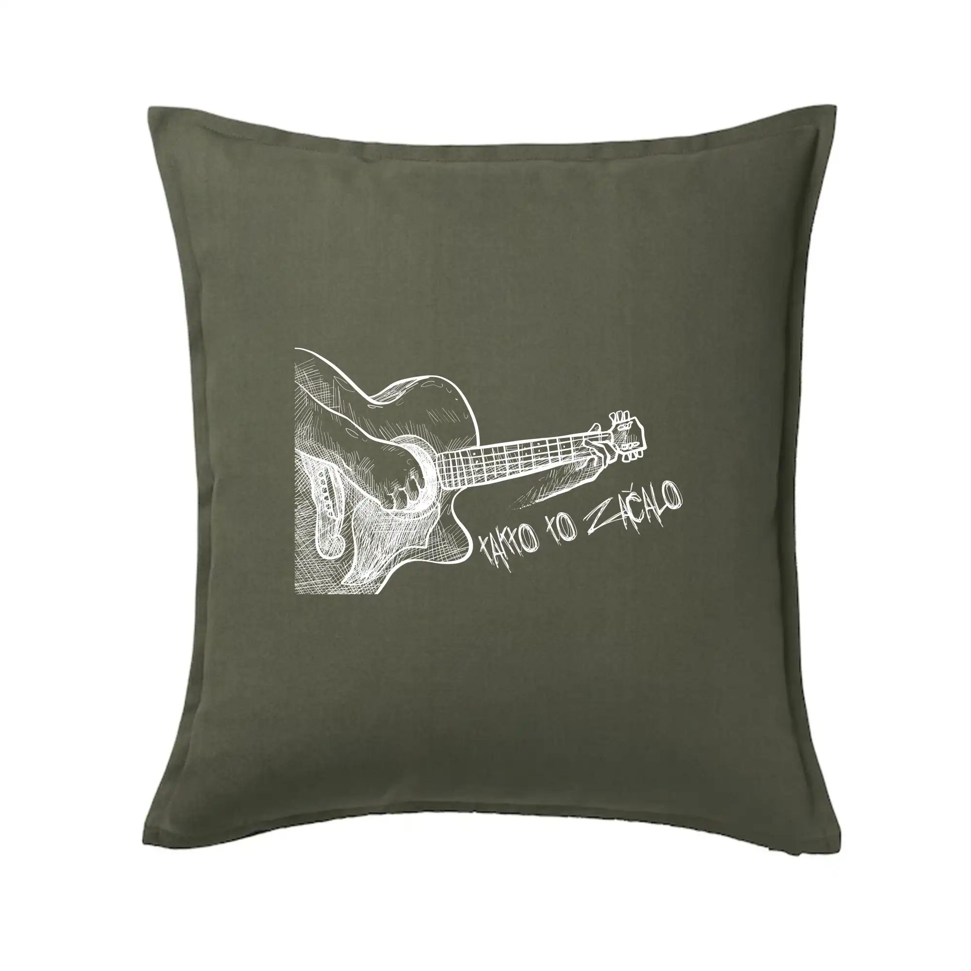Tričká pre zamilovaných - Gitara, takto to začalo - Vankúš 50x50