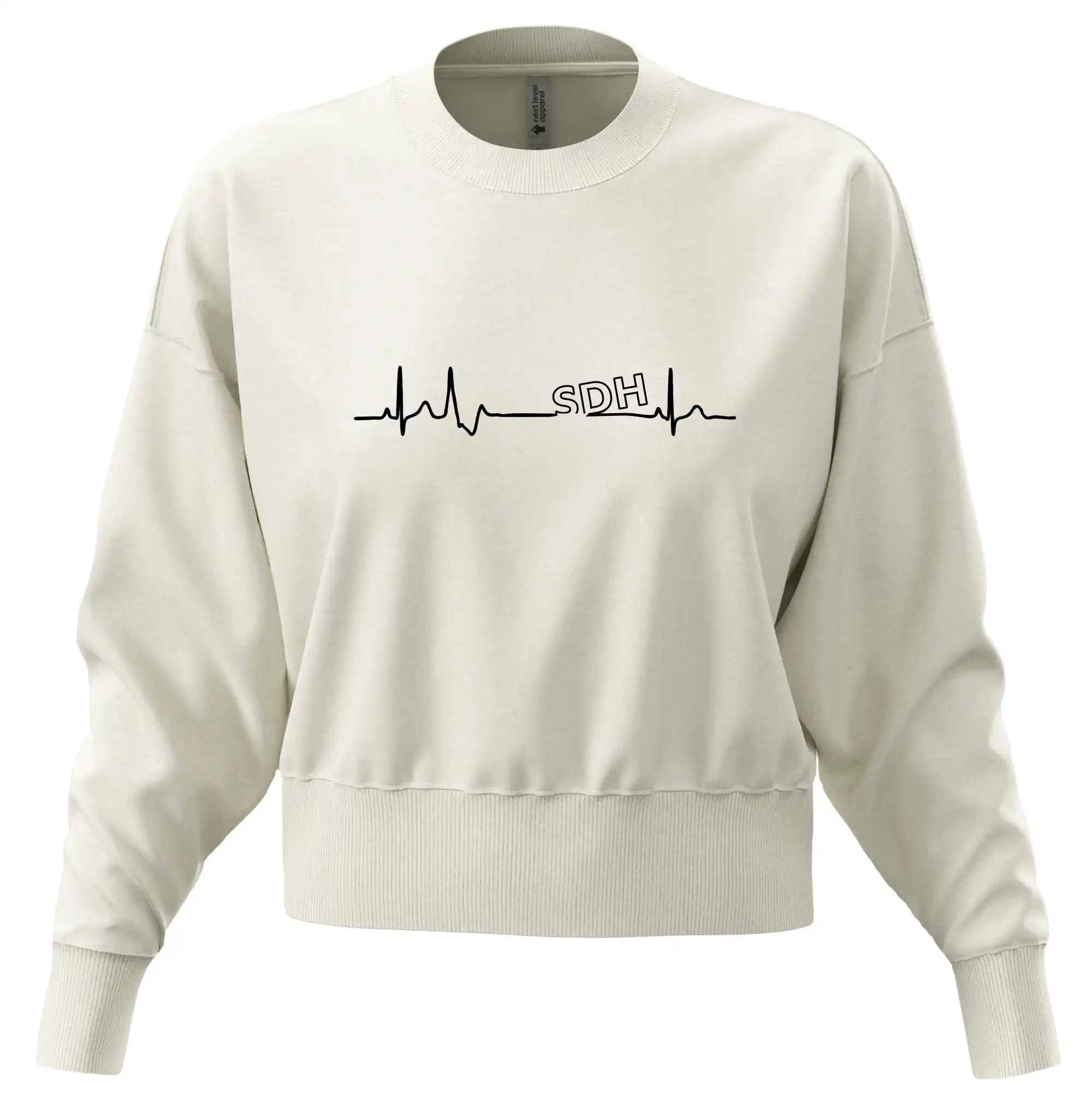 Originálne tričká pre hasičov - SDH EKG - Mikina oversize crop OVERSIZE