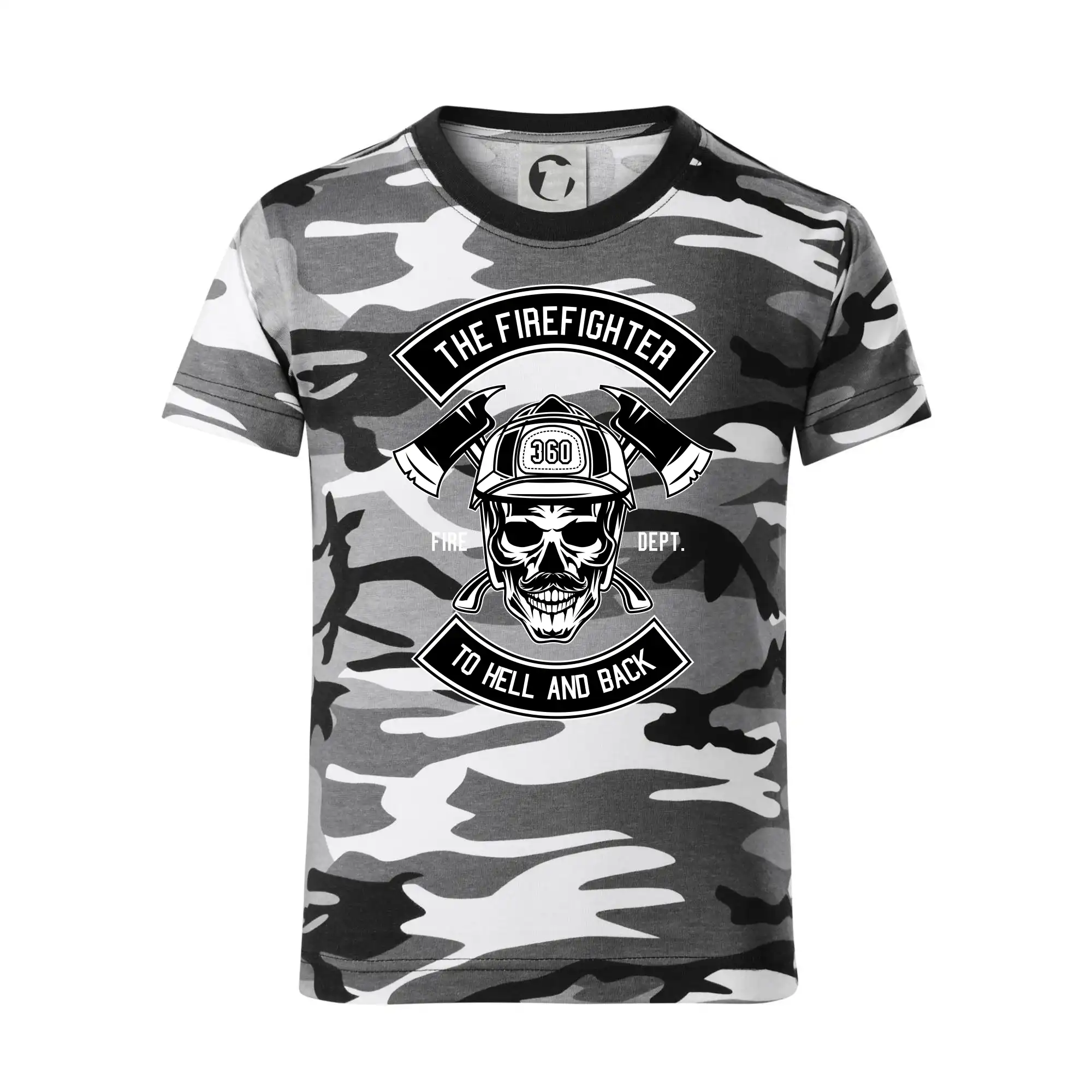 Lebka hasič do pekla a zpátky