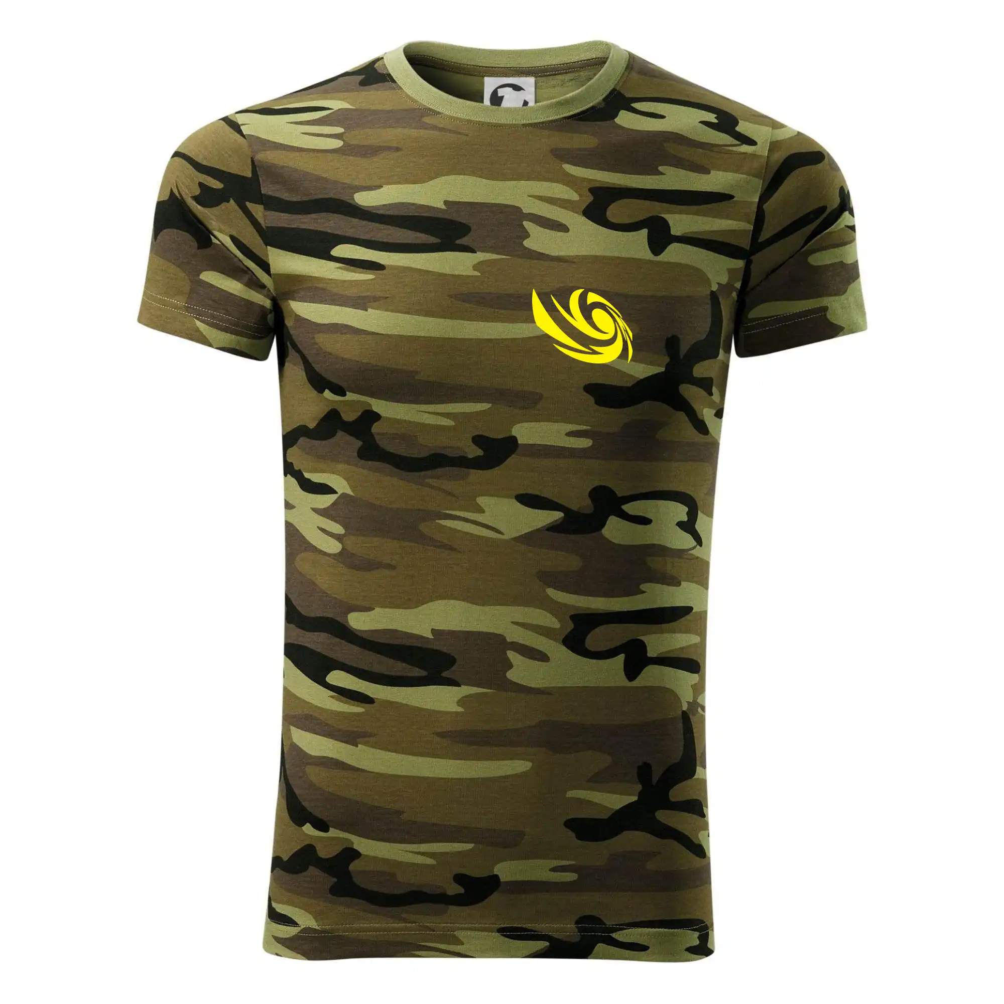 Tričká, mikiny a šiltovky pre Youtubery - Vortex logo na prsia - Army CAMOUFLAGE